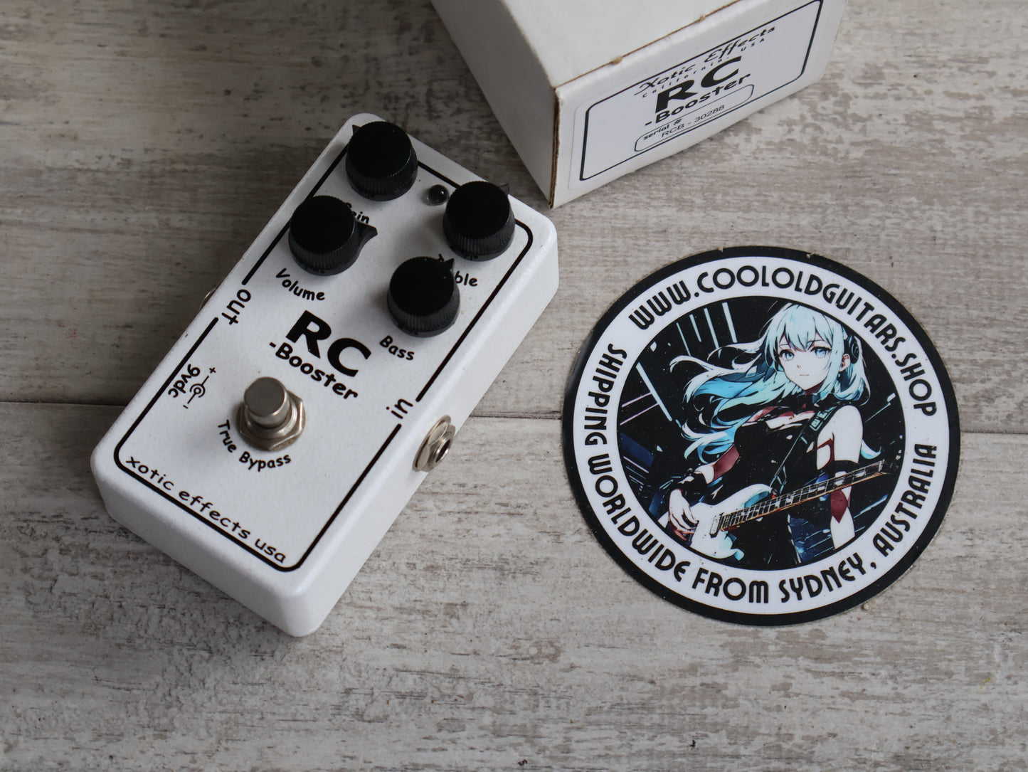 Xotic USA RC Booster Effects Pedal