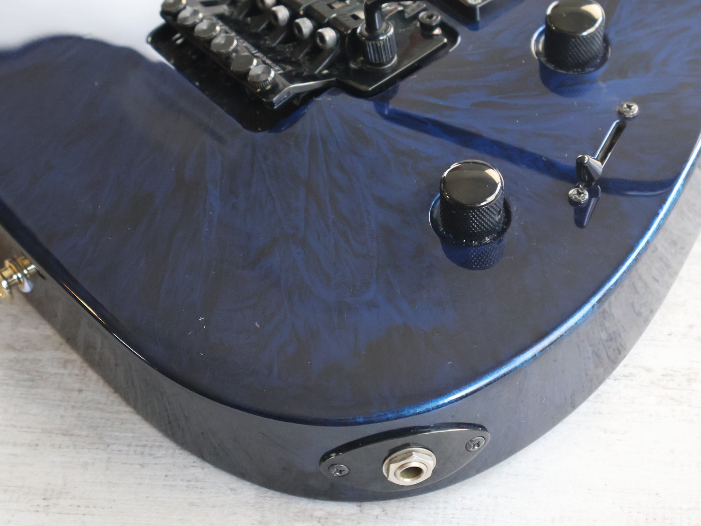 2005 Jackson Japan MG Series DKMG Dinky (Cobalt Blue Swirl)