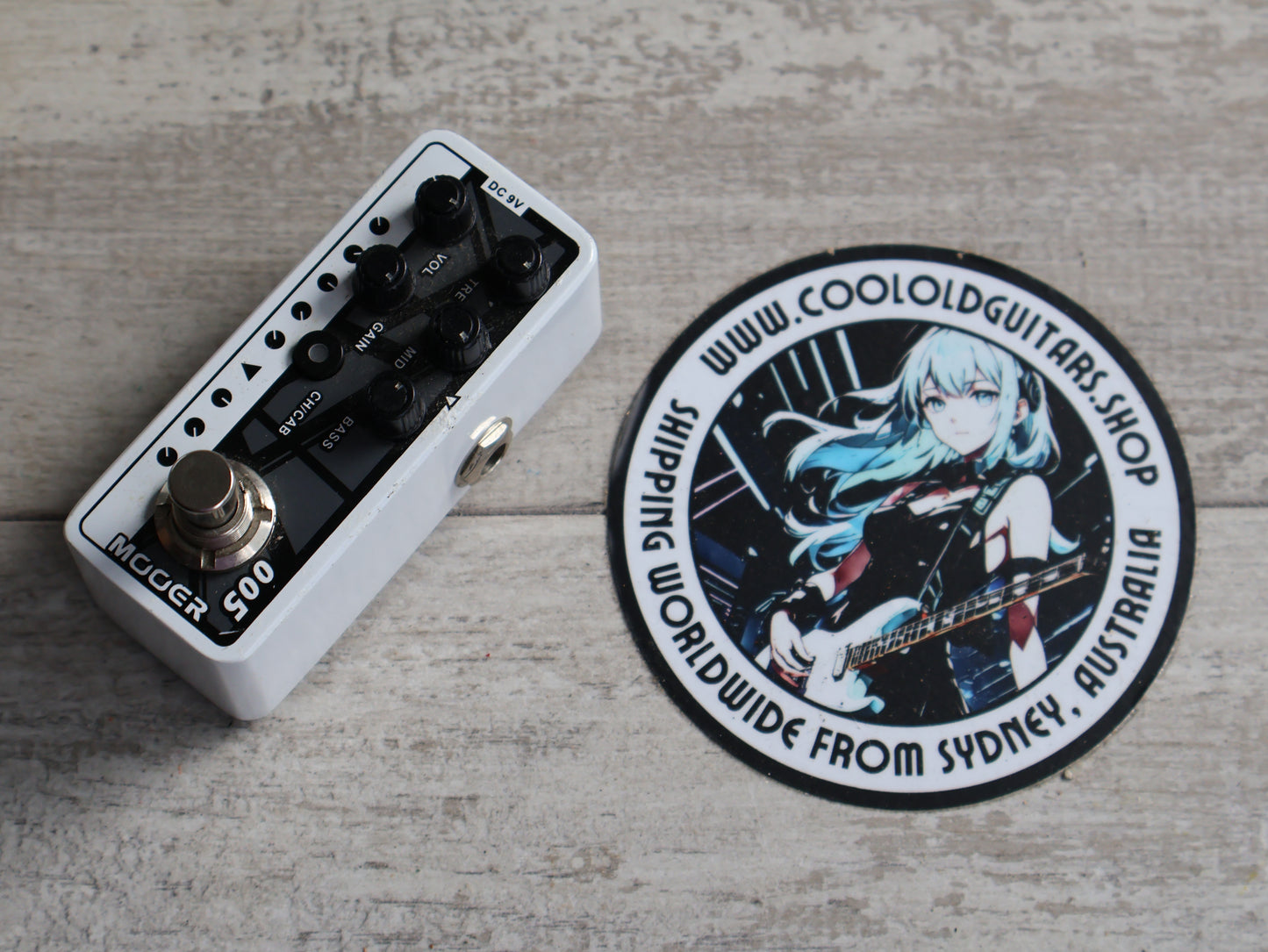 Mooer 005 Fifty-Fifty 3 "Brown Sound" Micro Preamp