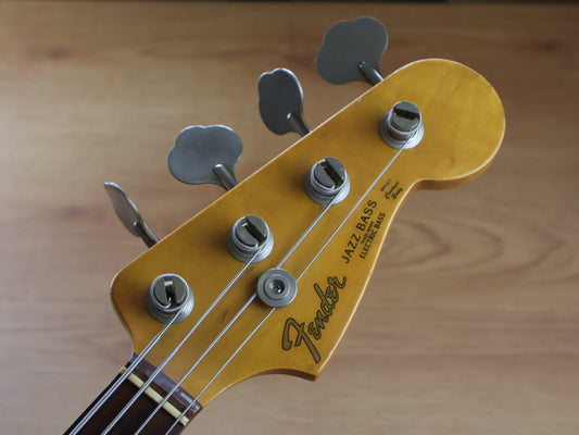 1990 Fender Japan JB62 '62 Reissue Jazz Bass (Sunburst)