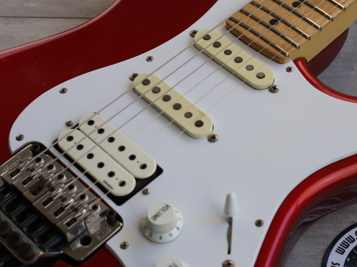 1990 Fender Japan "Hot Rod Reissue" HRR 50's Stratocaster (Candy Apple Red)