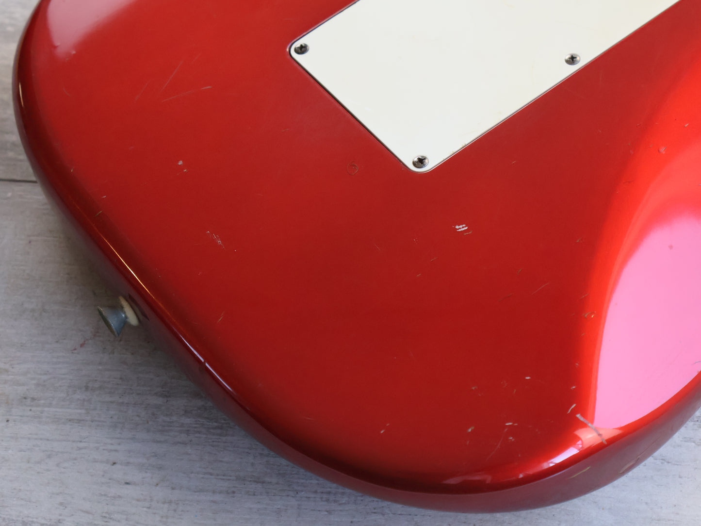 1990 Fender Japan "Hot Rod Reissue" HRR 50's Stratocaster (Candy Apple Red)