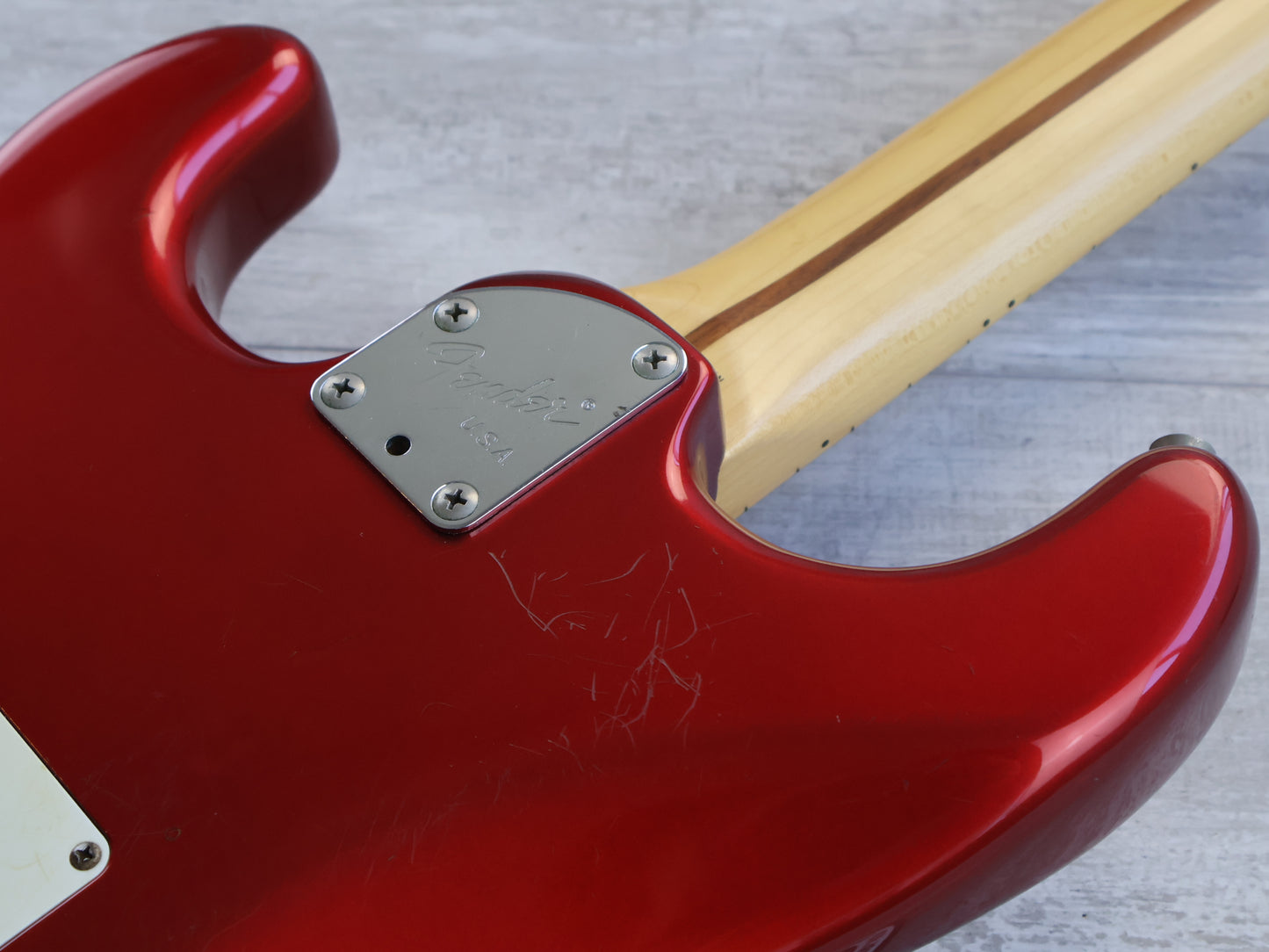 1990 Fender Japan "Hot Rod Reissue" HRR 50's Stratocaster (Candy Apple Red)