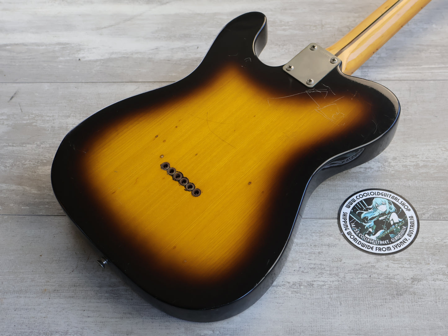 1980 Tokai Japan TE-50 Breezysound '58 Reissue Telecaster (Sunburst)