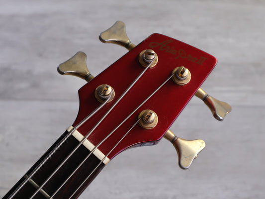1983 Aria Pro II Japan WL Series "Wedge" Bass (Metallic Red)
