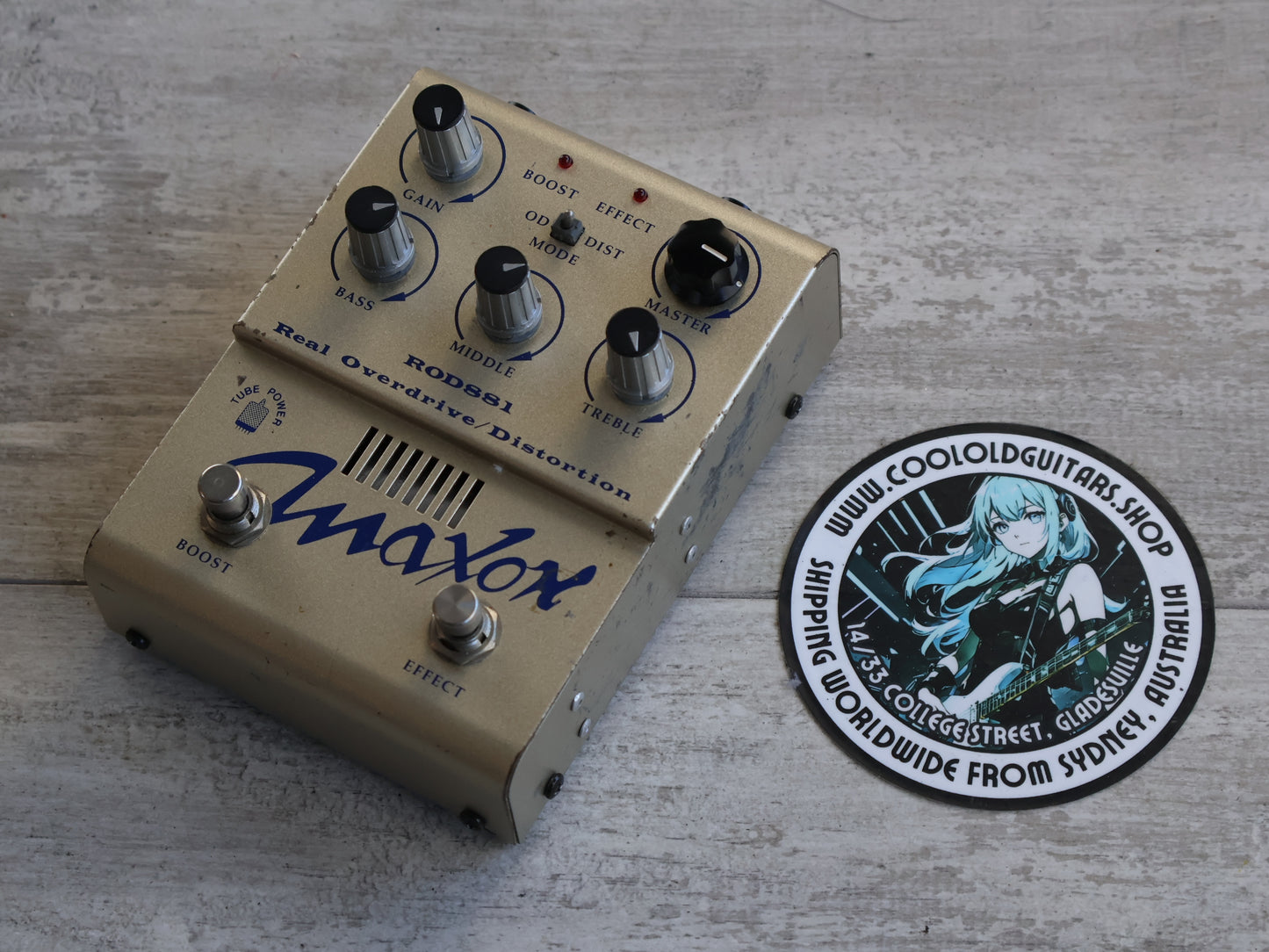 Maxon ROD-881 Real Tube Overdrive