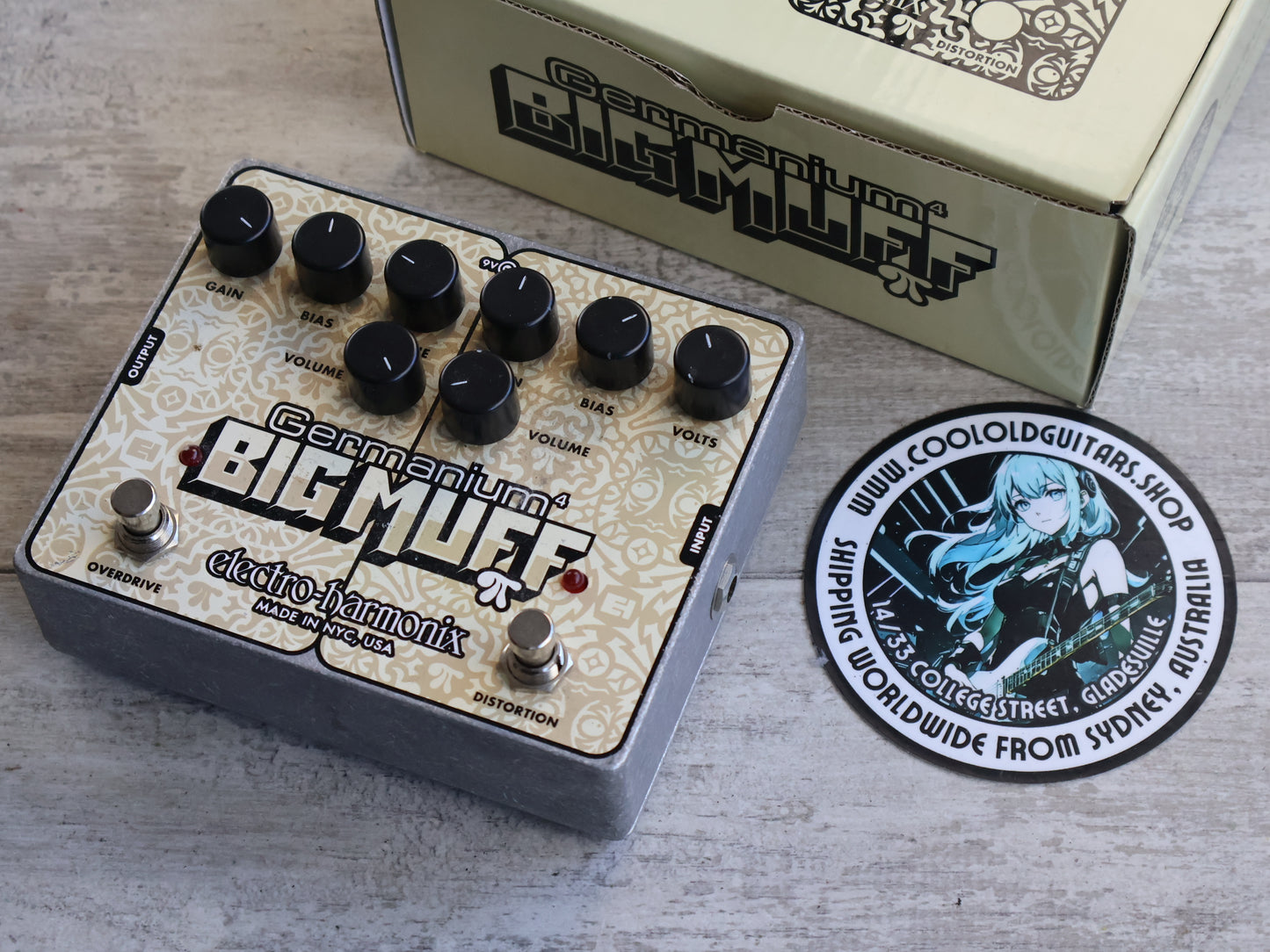EHX Electro Harmonix Germanium 4 Big Muff Pi - Distortion & Overdrive