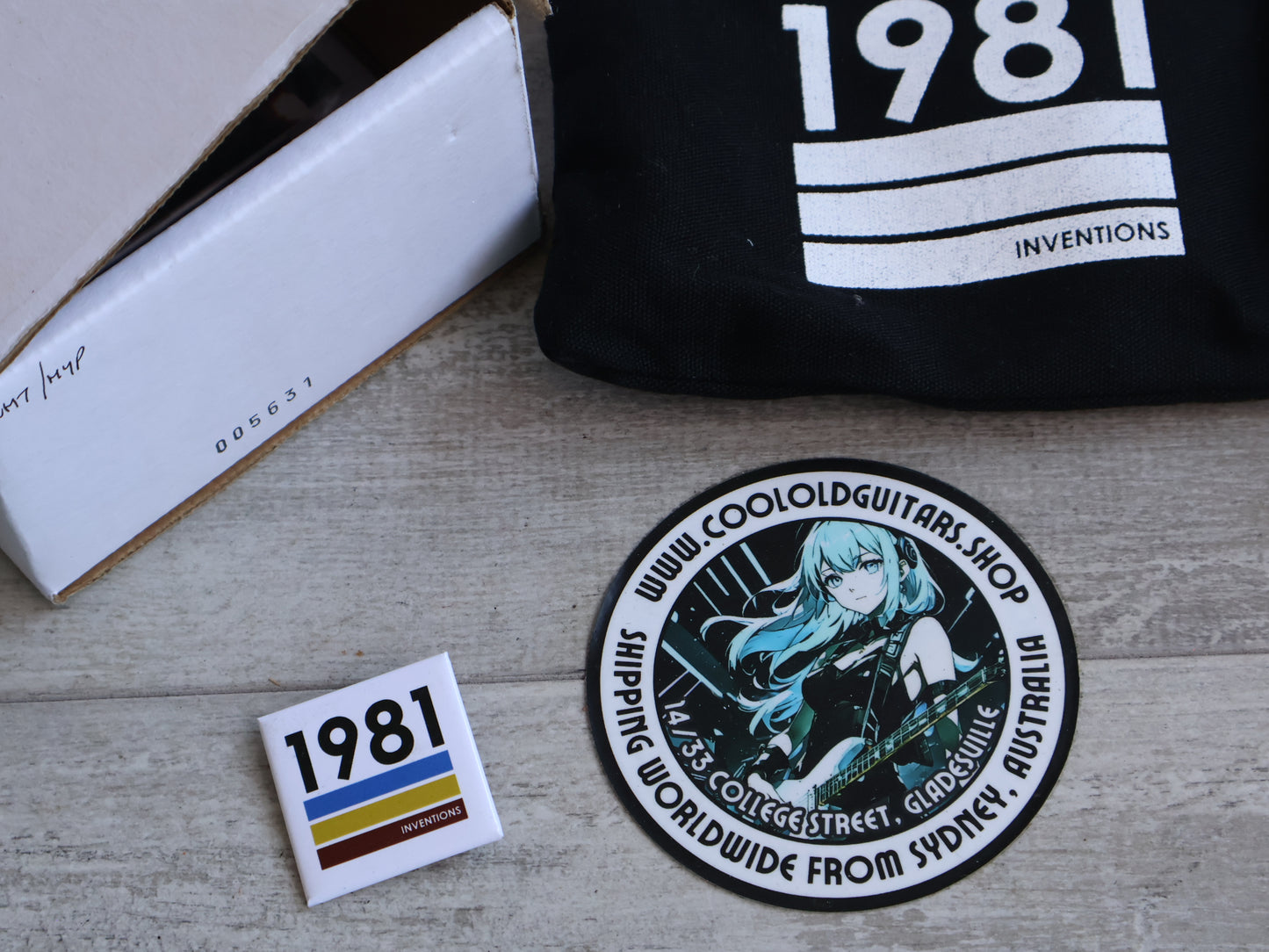 1981 Inventions DRV Preamp/Distortion (White Hyperfade)