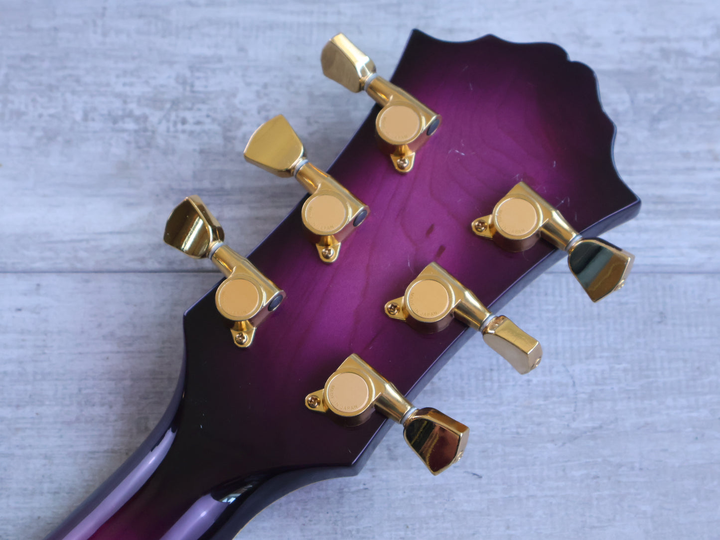 1990's Artex Japan "Texas Johnny" Hollowbody (Purple Burst)