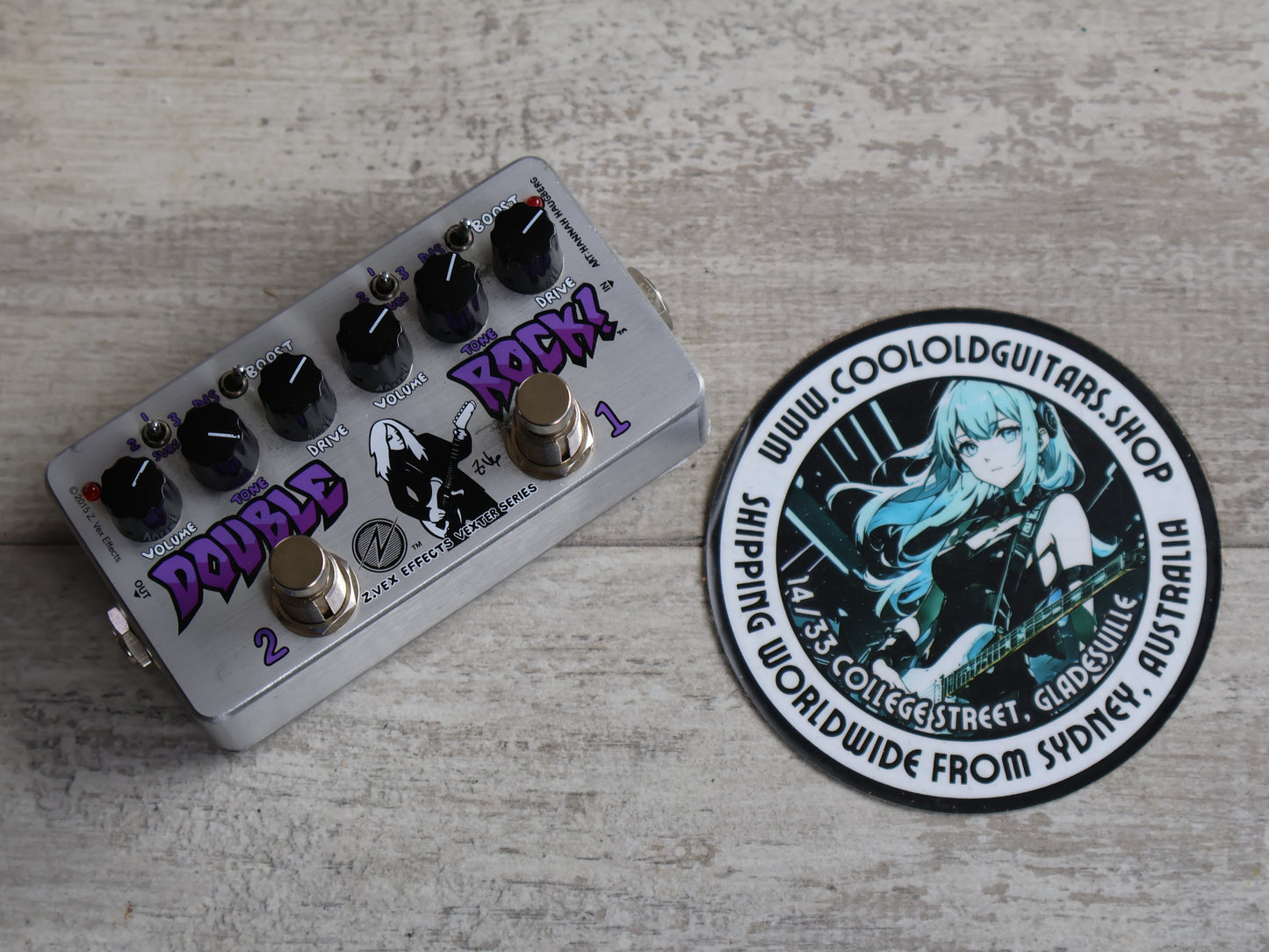 Zvex Vexter Double Rock Overdrive Pedal