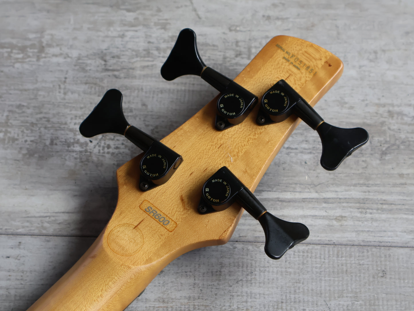 1990 Ibanez Japan SR-600 SDGR Soundgear Bass (Blue)