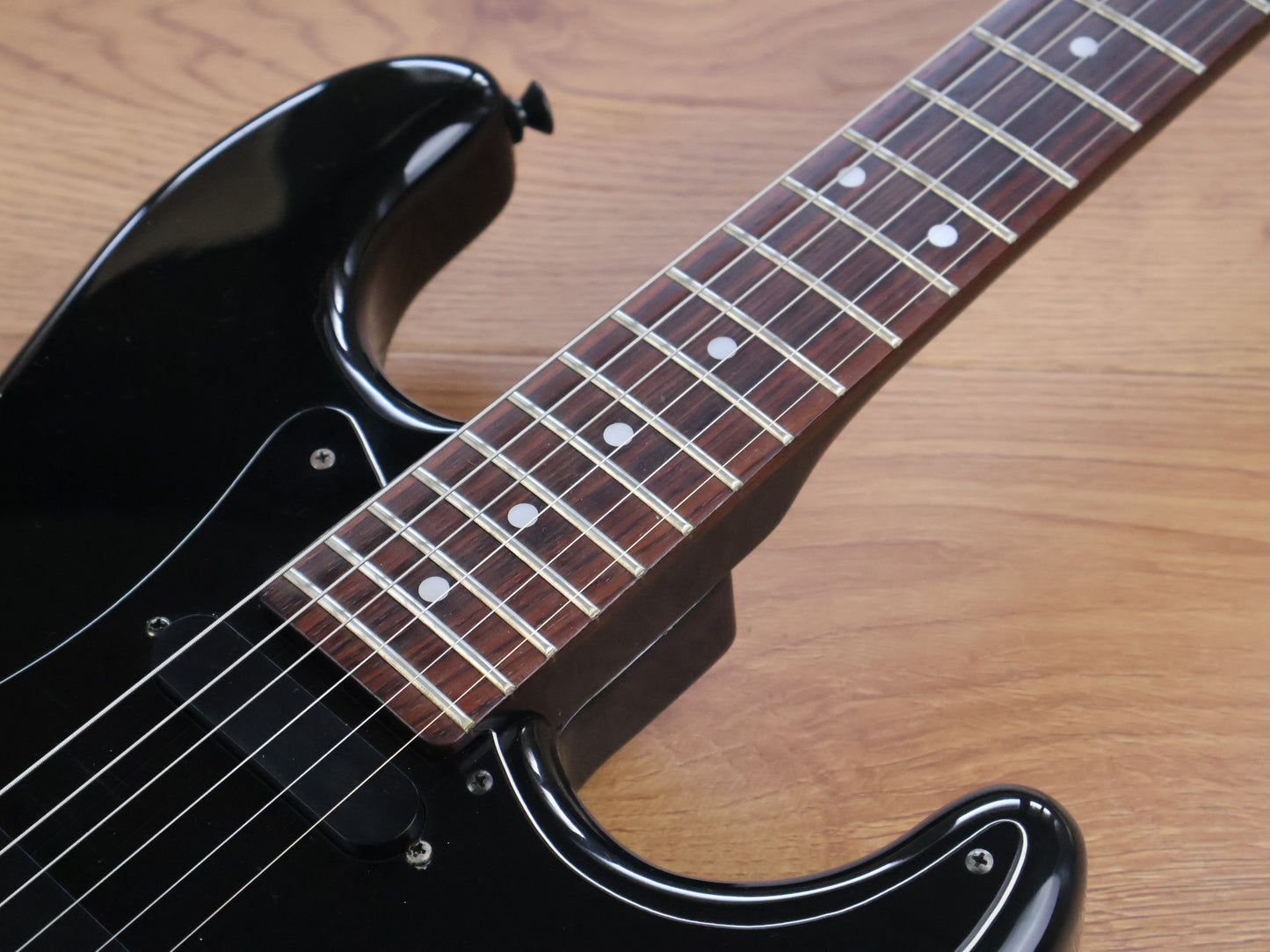 1984 Fresher Japan FS-3 Contemporary HSS Stratocaster (Black)