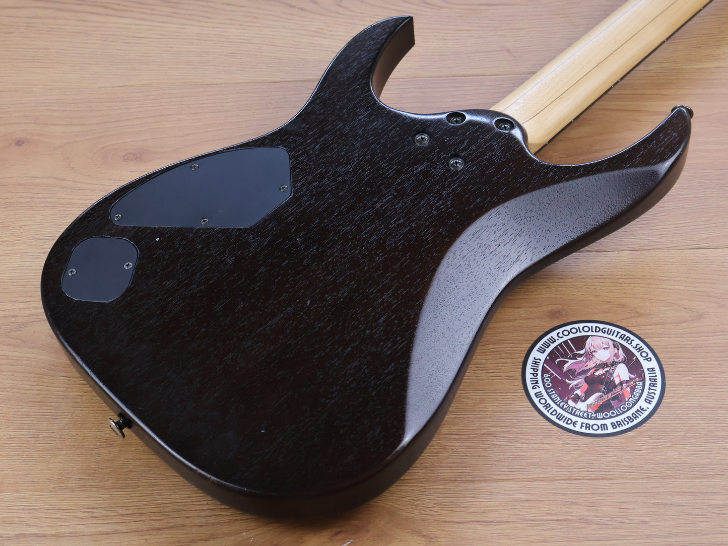 2005 Ibanez Prestige RGA121 HH Superstrat w/Dimarzio Titan's (Violin Flat)