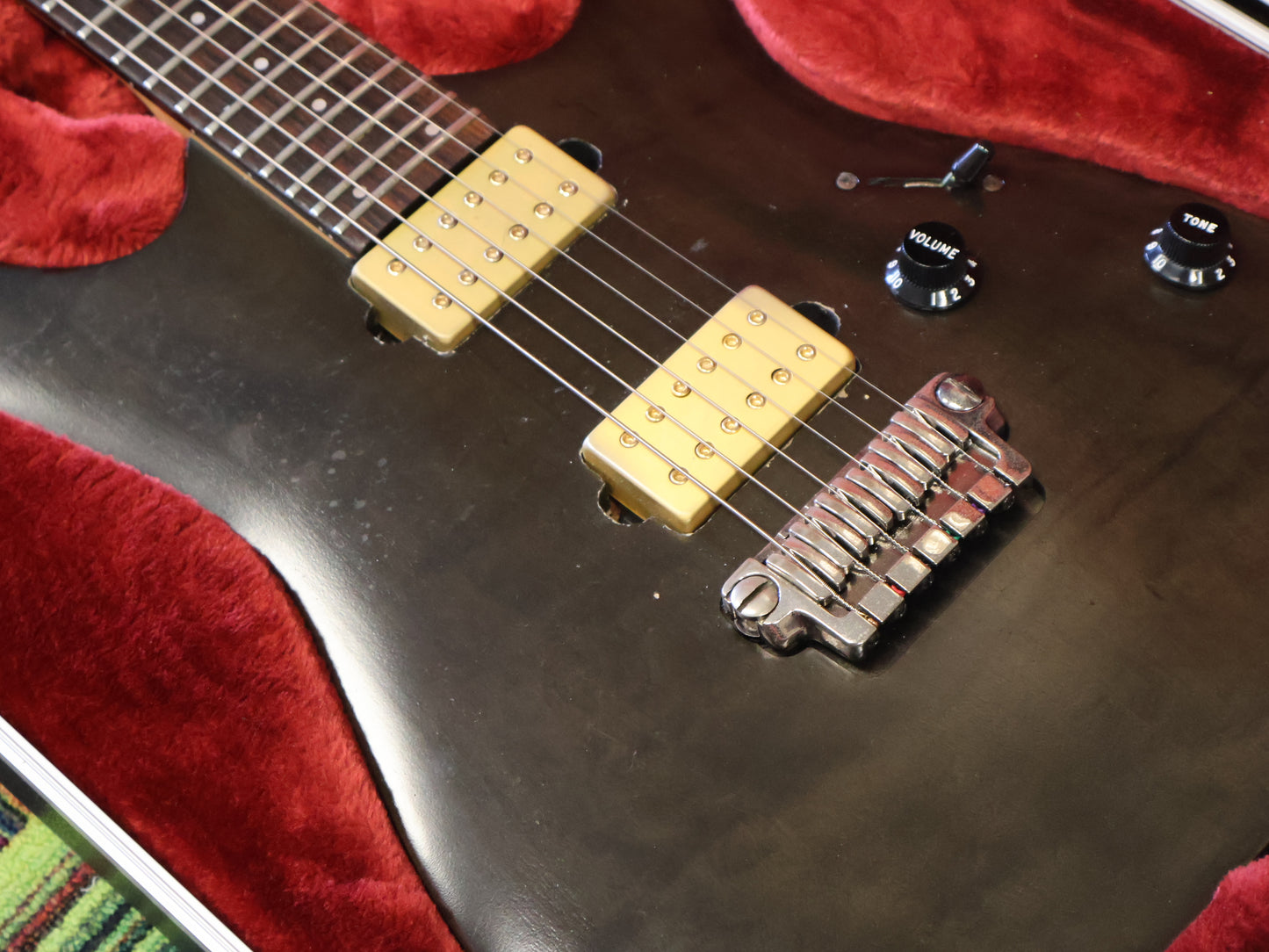 2005 Ibanez Prestige RGA121 HH Superstrat w/Dimarzio Titan's (Violin Flat)