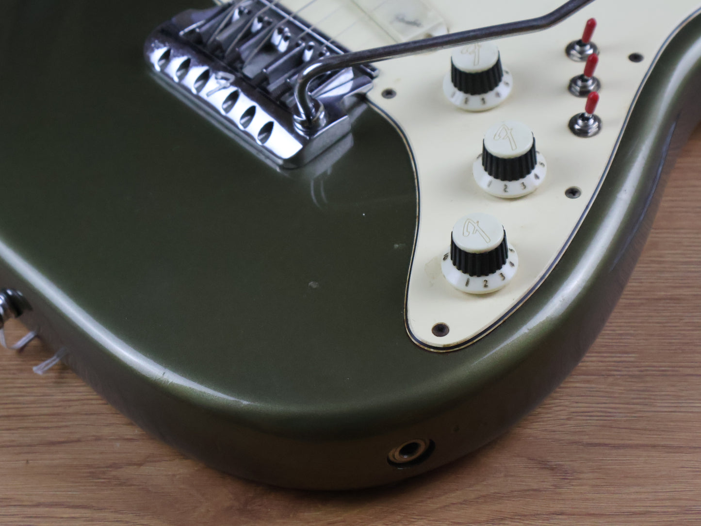 1983 Fender USA American Elite Stratocaster (Satin Jade Pearl Metallic)