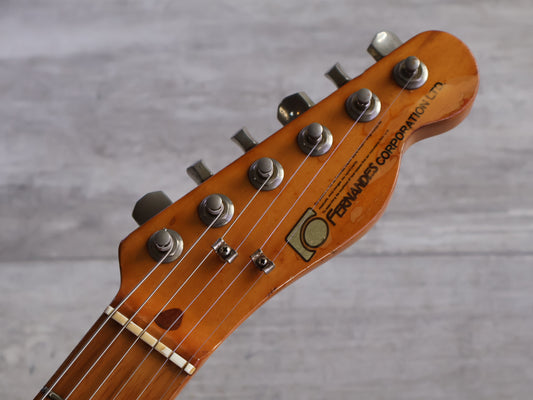 1979 Fernandes Japan FES-55 Esquire Twang-Style Guitar (Aged White)