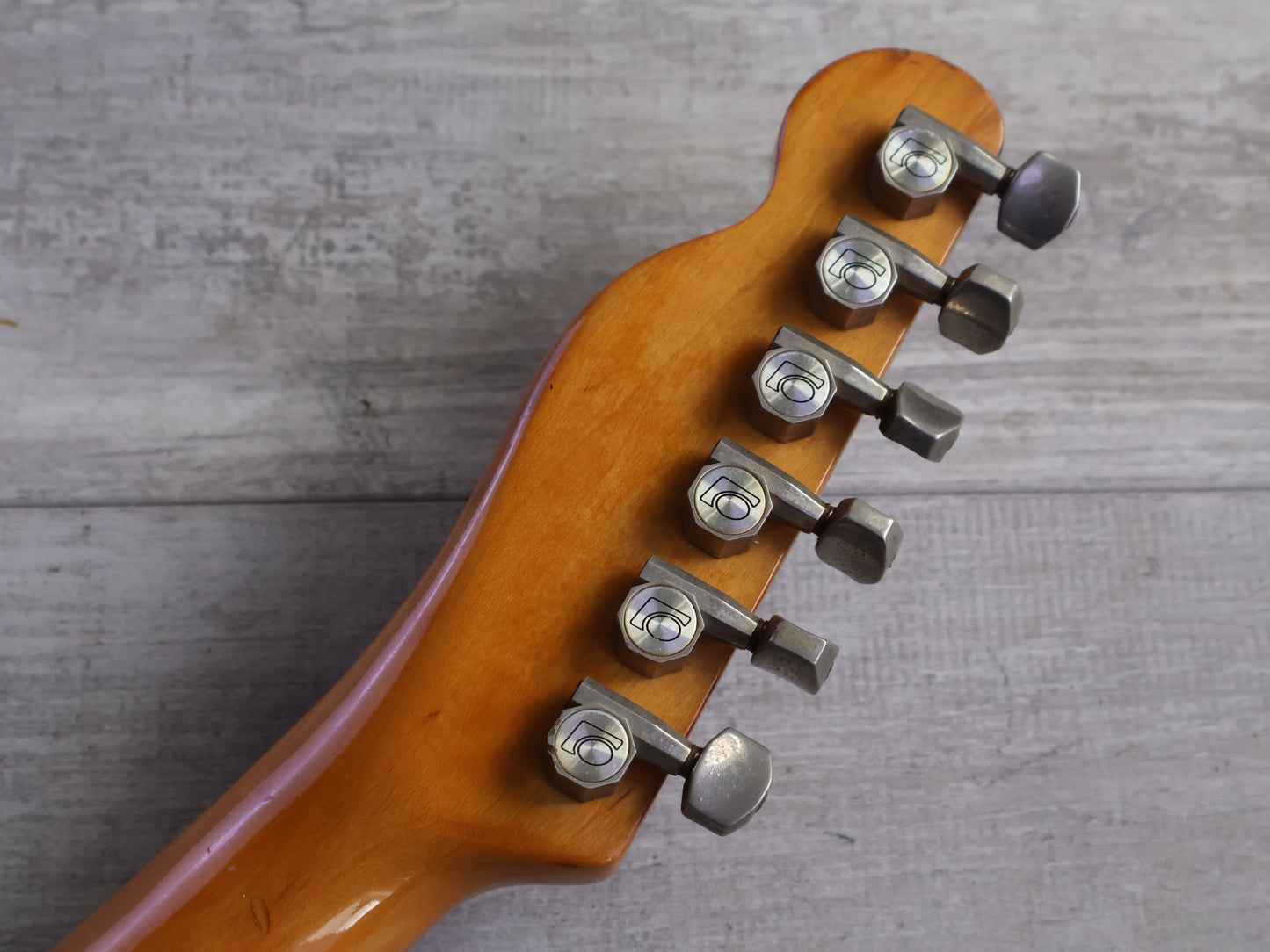 1979 Fernandes Japan FES-55 Esquire Twang-Style Guitar (Aged White)