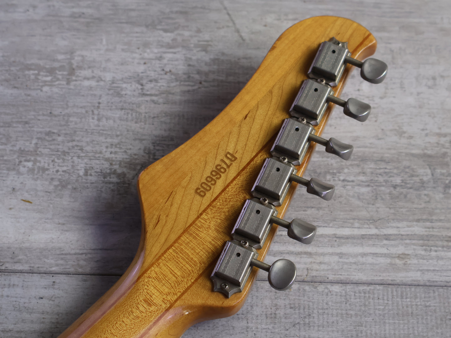 1979 Greco GOII 700 Neckthrough Electric Guitar w/Seymour Duncan's (Natural)