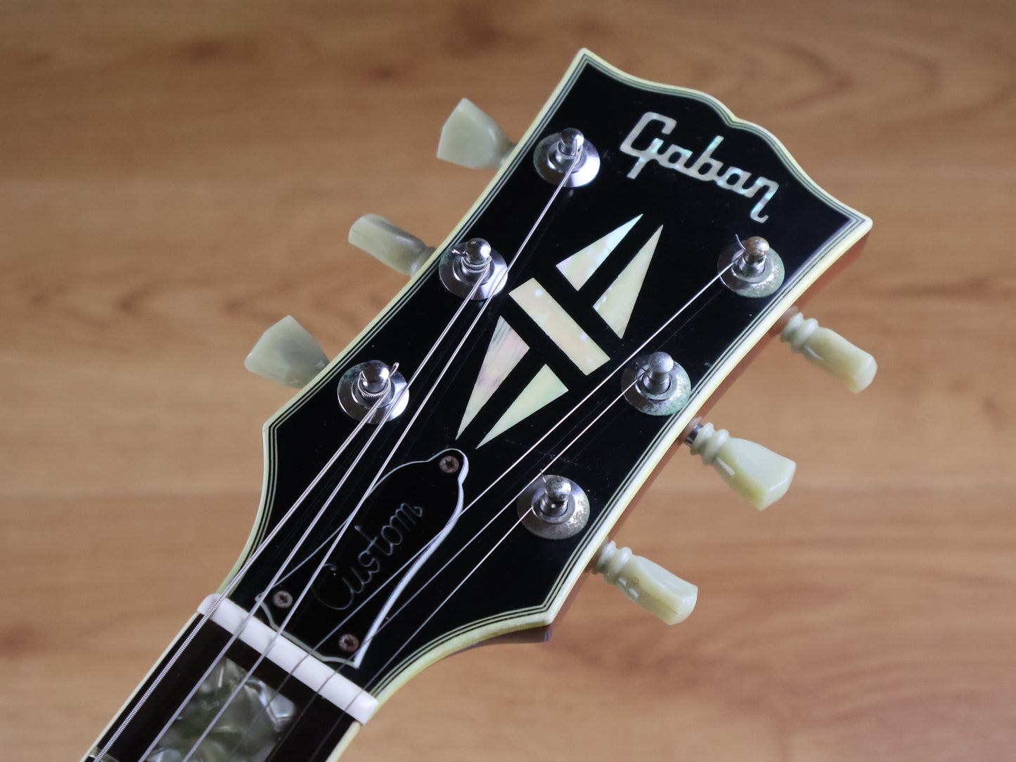 1970's Gaban Japanese Les Paul Custom (Brown Sunburst)