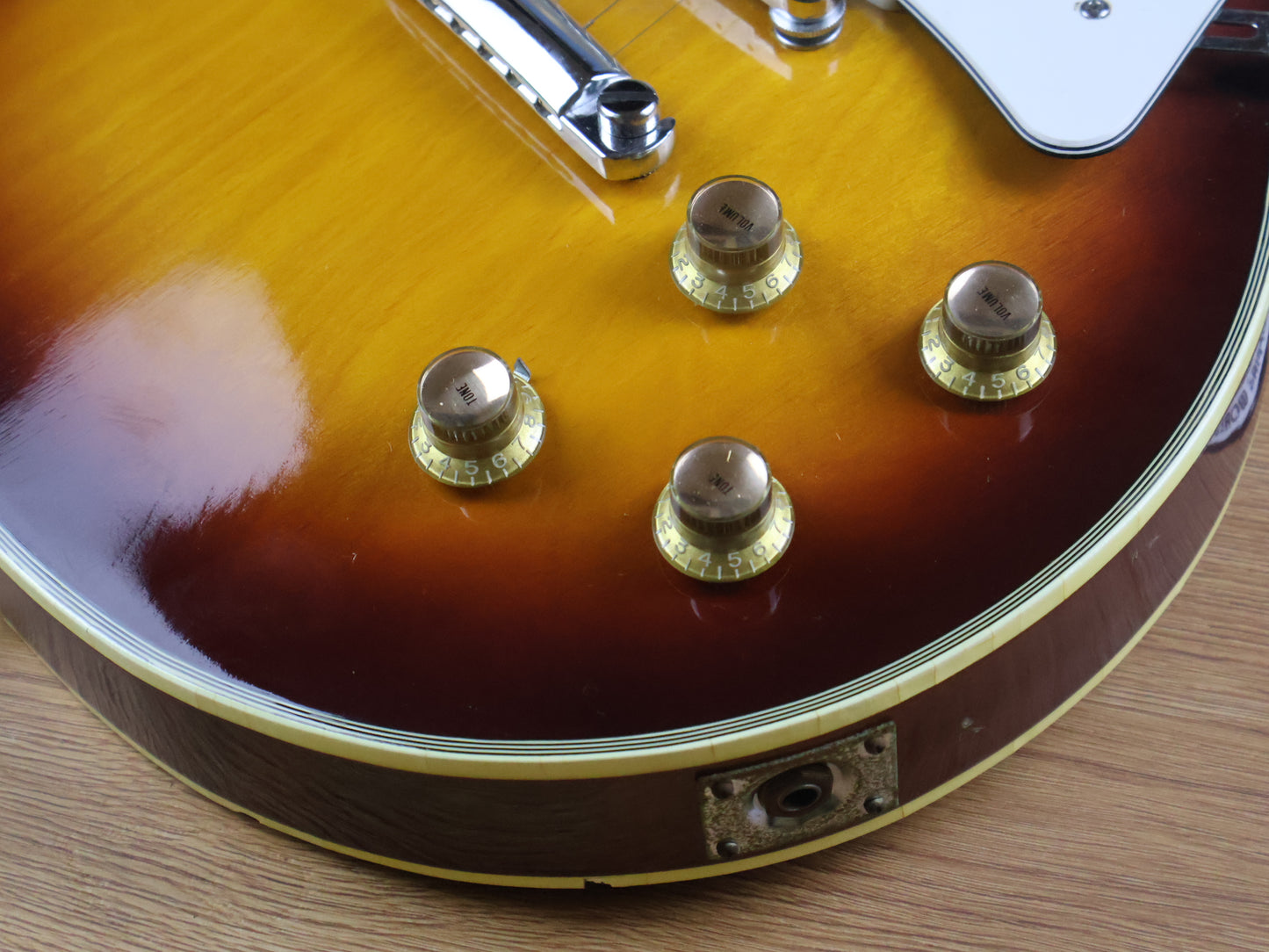 1970's Gaban Japanese Les Paul Custom (Brown Sunburst)