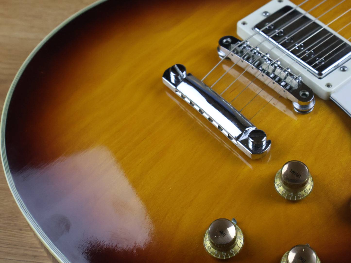 1970's Gaban Japanese Les Paul Custom (Brown Sunburst)