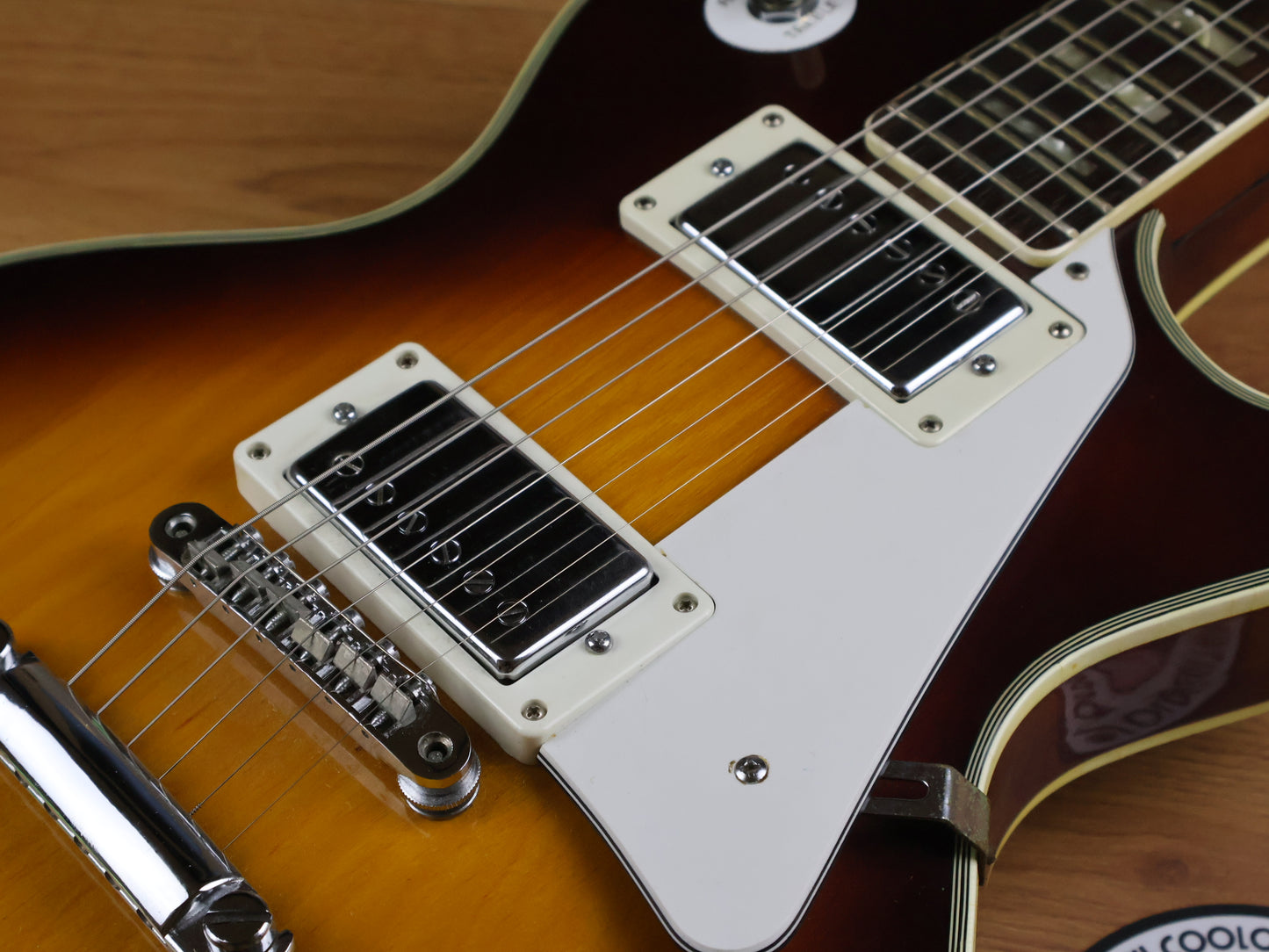 1970's Gaban Japanese Les Paul Custom (Brown Sunburst)