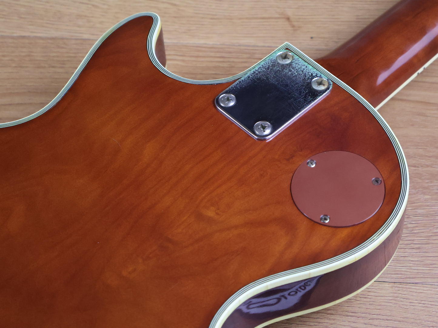 1970's Gaban Japanese Les Paul Custom (Brown Sunburst)