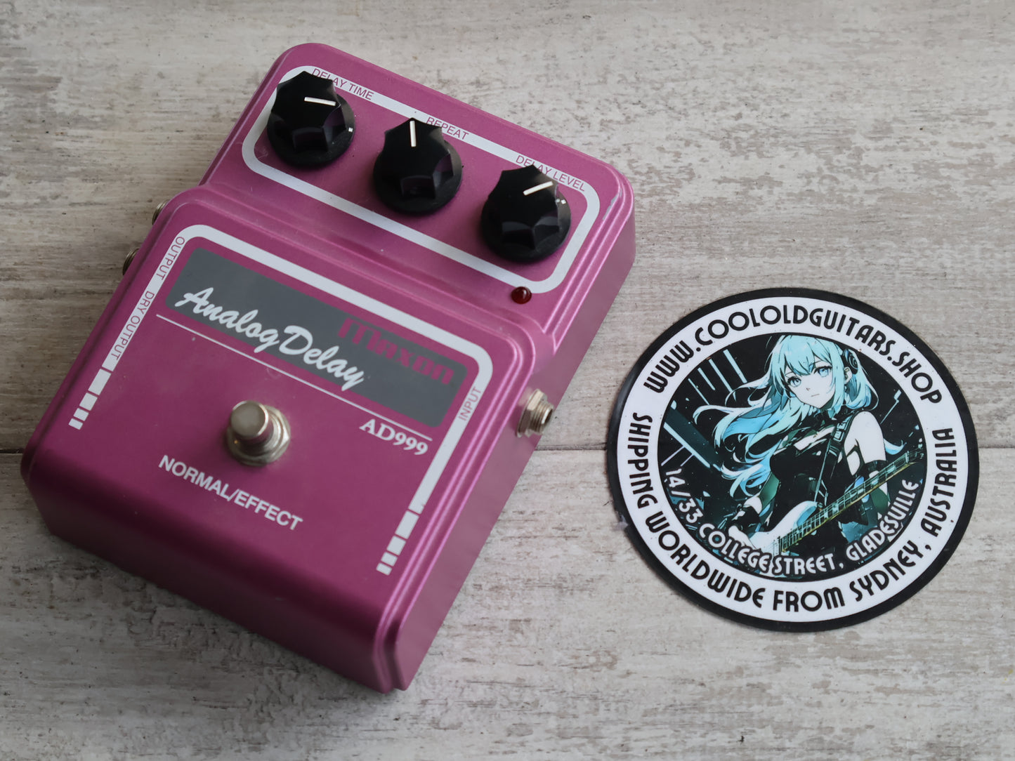 Maxon AD-999 Vintage Analog Delay Pedal