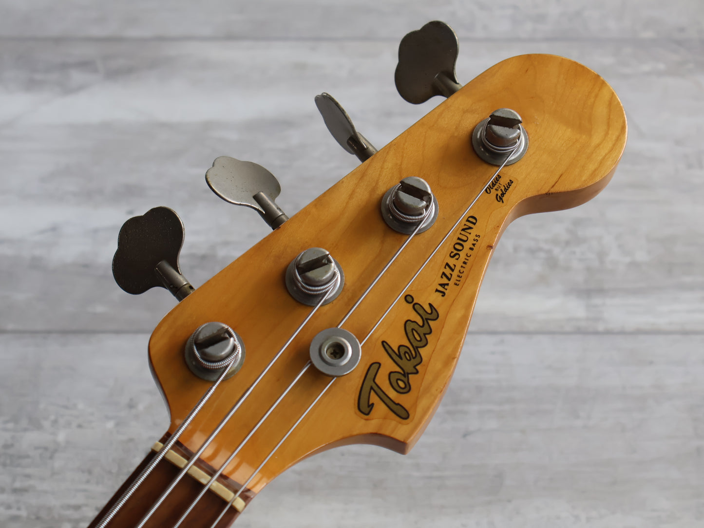1982 Tokai TJB-45 '64 Reissue Jazz Bass (Black)