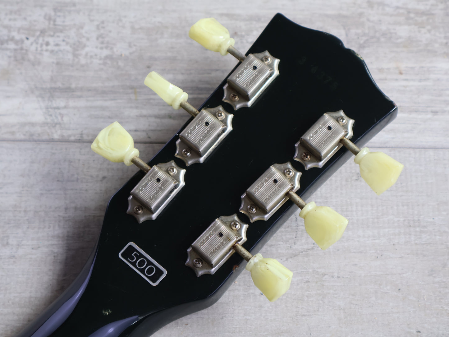 1983 Greco Japan EG59-50L Left Handed Les Paul (Ebony)