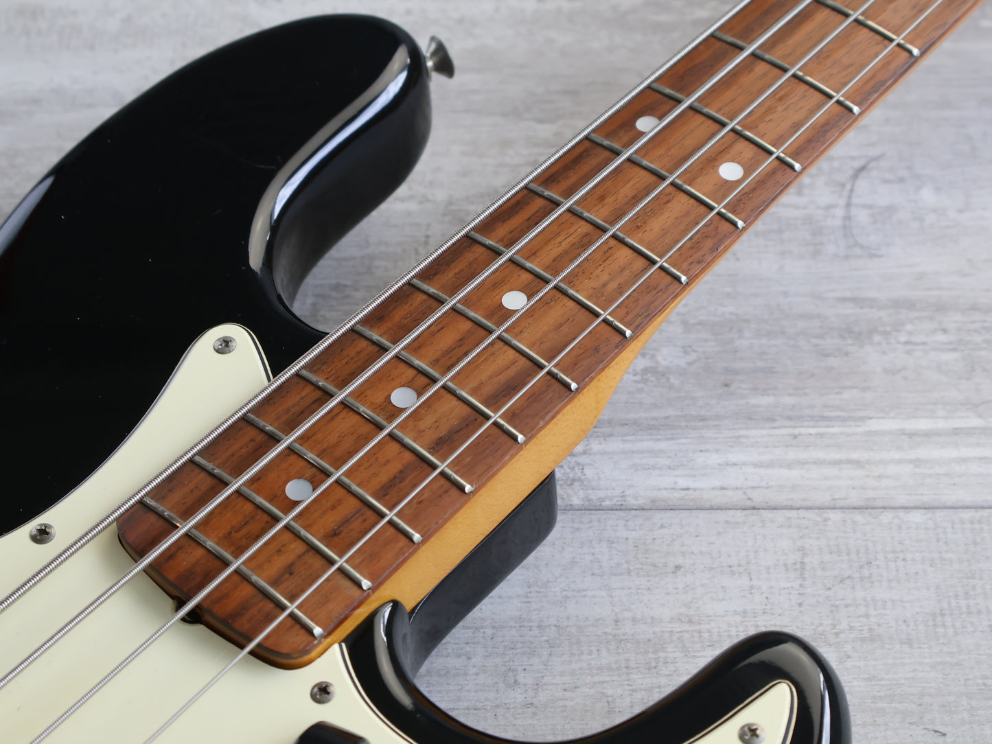 1982 Tokai TJB-45 '64 Reissue Jazz Bass (Black)