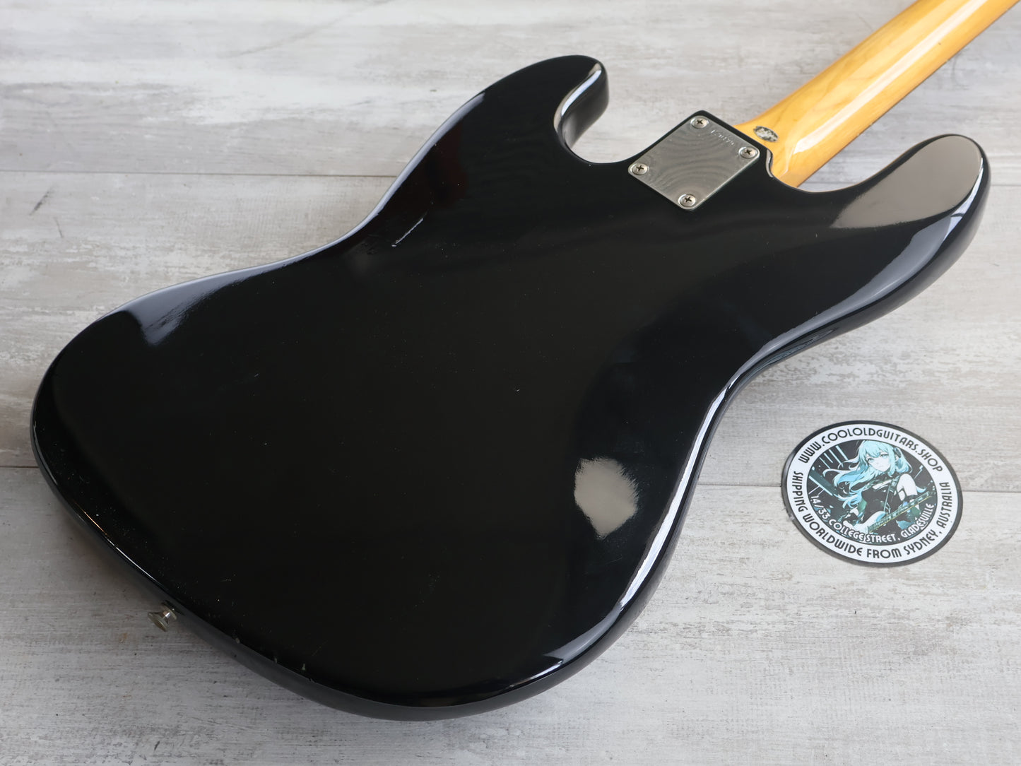 1982 Tokai TJB-45 '64 Reissue Jazz Bass (Black)