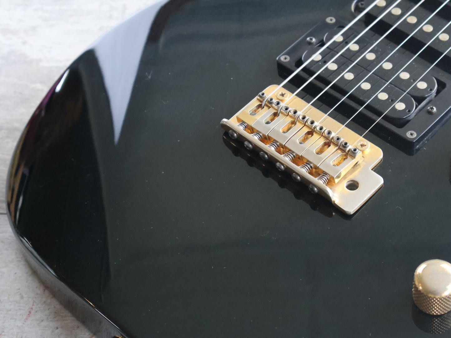1996 Charvel Jackson Japan CDS-038 HSH Superstrat (Black)