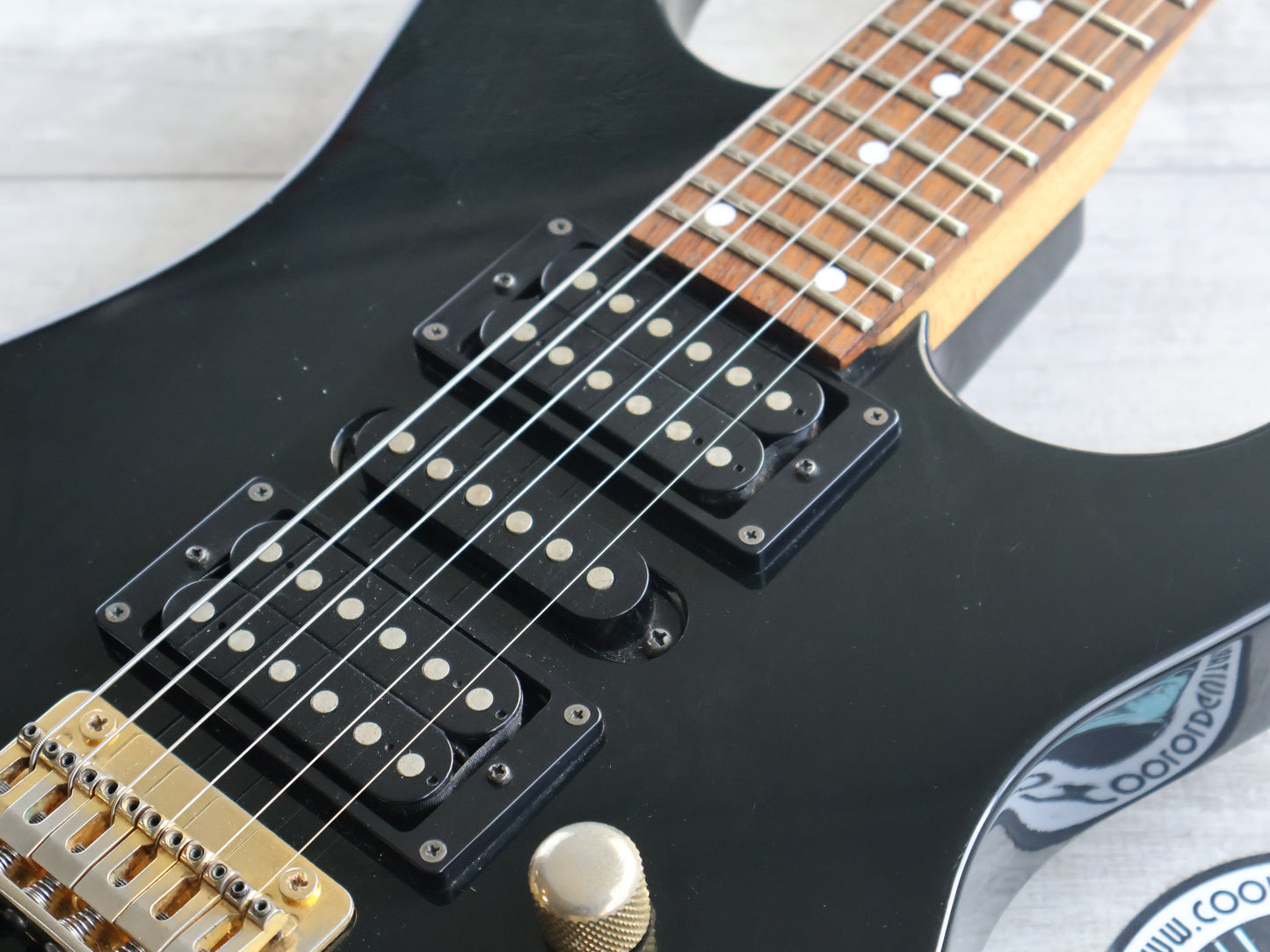 1996 Charvel Jackson Japan CDS-038 HSH Superstrat (Black)