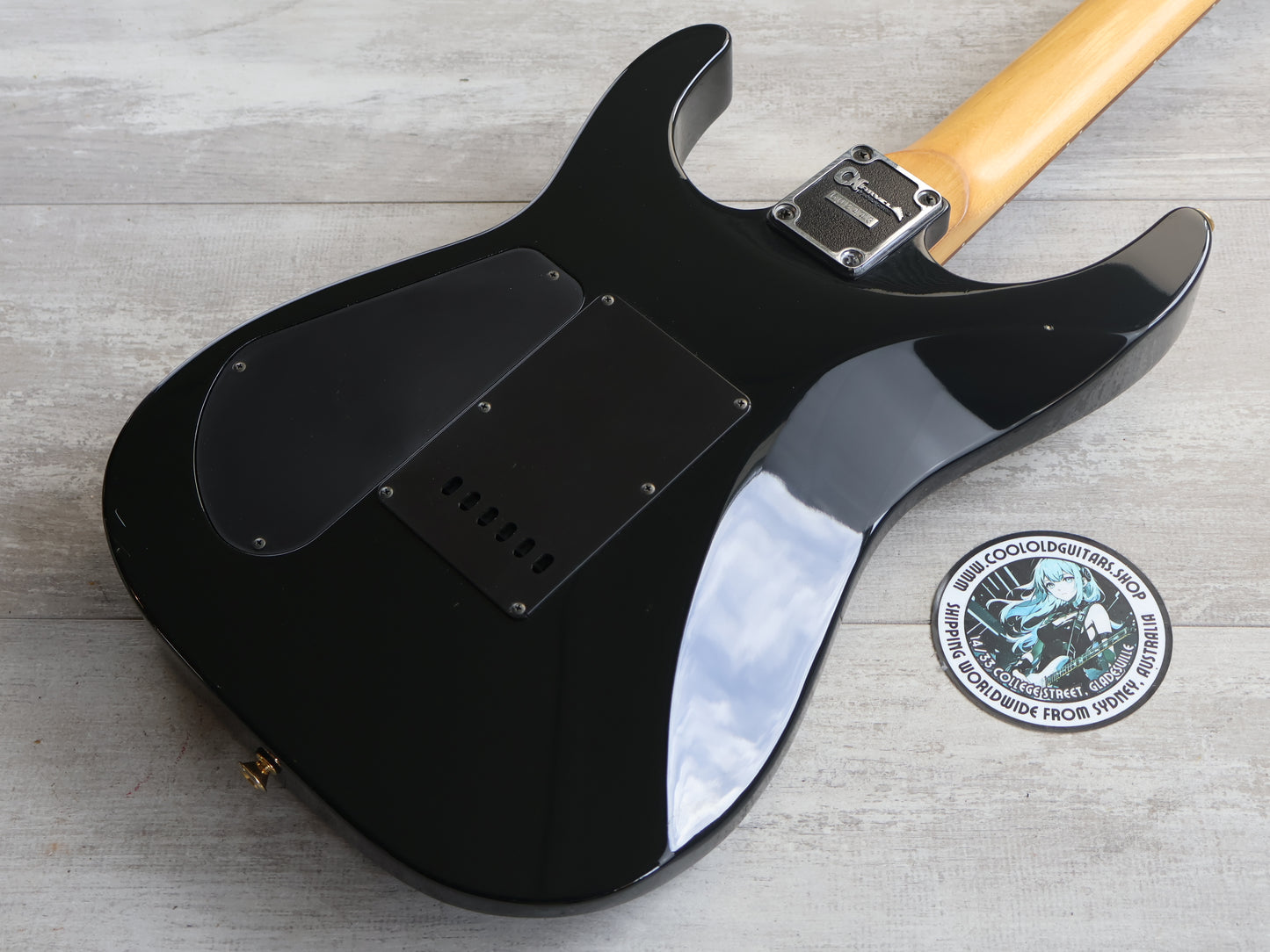 1996 Charvel Jackson Japan CDS-038 HSH Superstrat (Black)