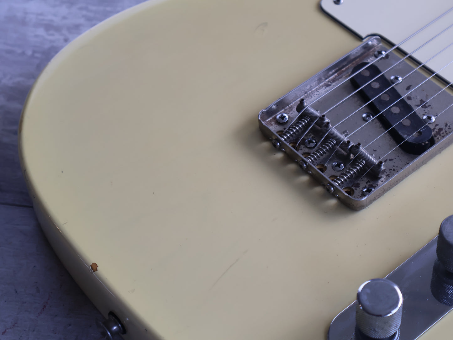 1976 Aria Pro II Japan TE-400 "Backaroo" Telecaster (Blonde)