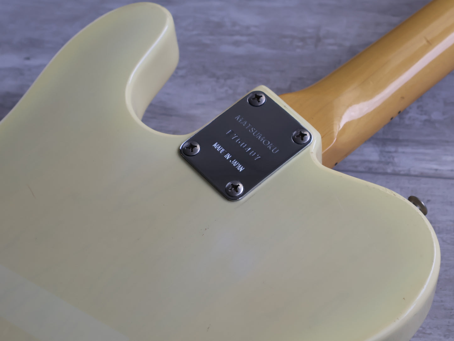 1976 Aria Pro II Japan TE-400 "Backaroo" Telecaster (Blonde)