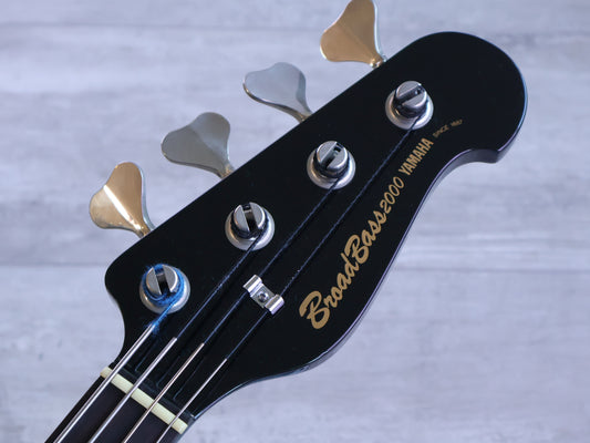1982 Yamaha Japan BB-2000F Fretless Neckthrough Broadbass (Black)