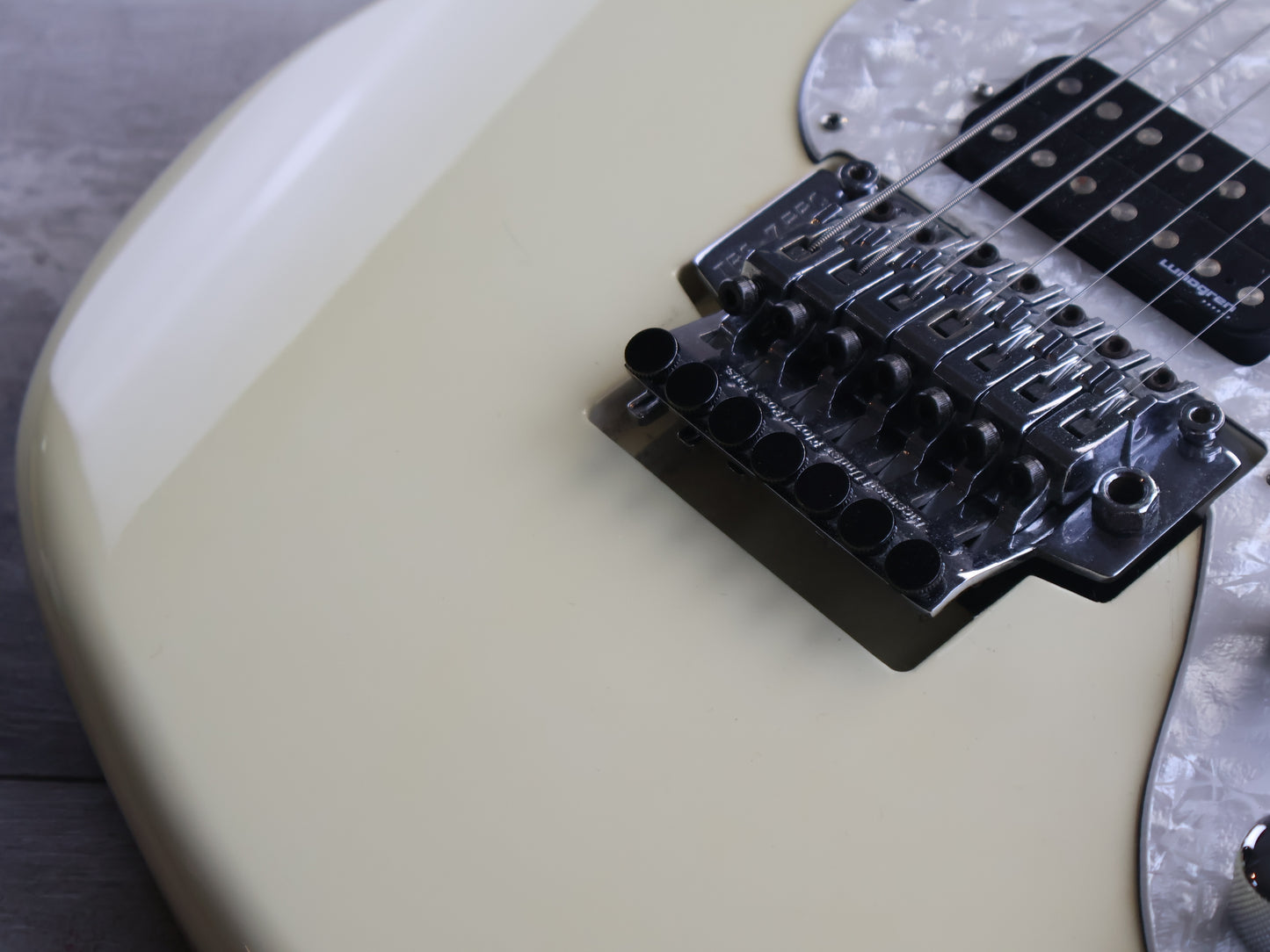 2000's Edwards Japan E-7-90JG 7-String Jaguar w/Floyd Rose (White)