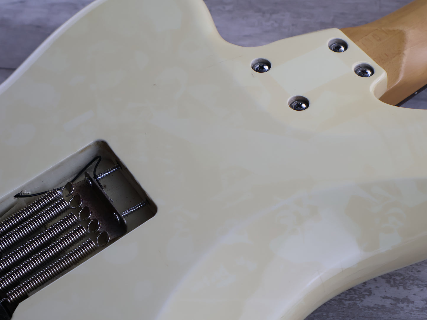 2000's Edwards Japan E-7-90JG 7-String Jaguar w/Floyd Rose (White)
