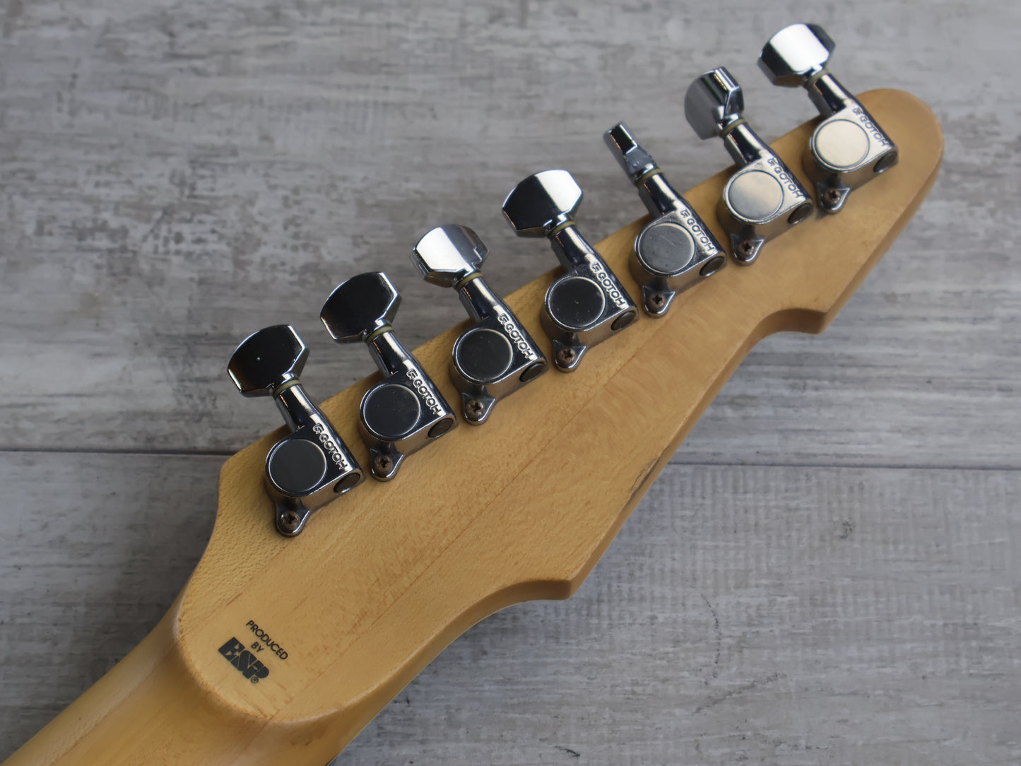 2000's Edwards Japan E-7-90JG 7-String Jaguar w/Floyd Rose (White)