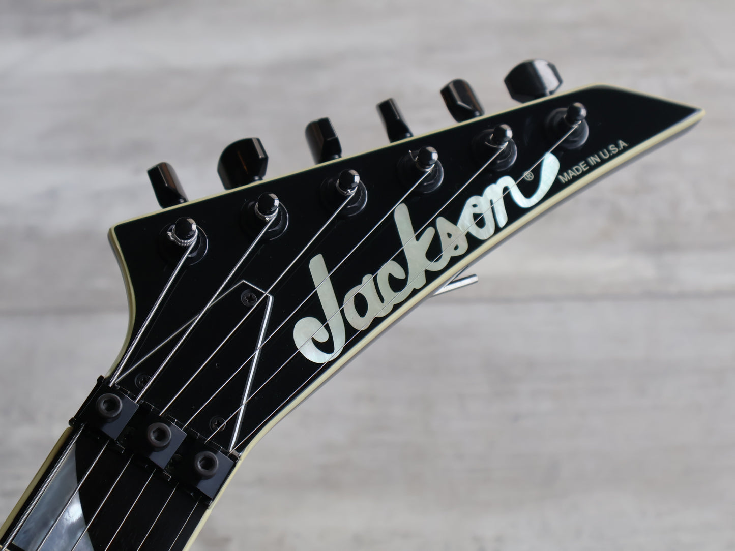 2013 Jackson USA Custom Select RR1 Rhoads Flying V (Lightning Sky)