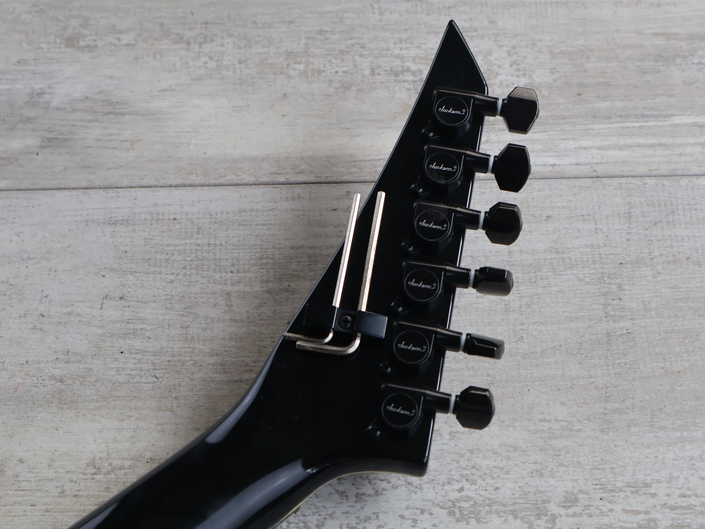 2013 Jackson USA Custom Select RR1 Rhoads Flying V (Lightning Sky)