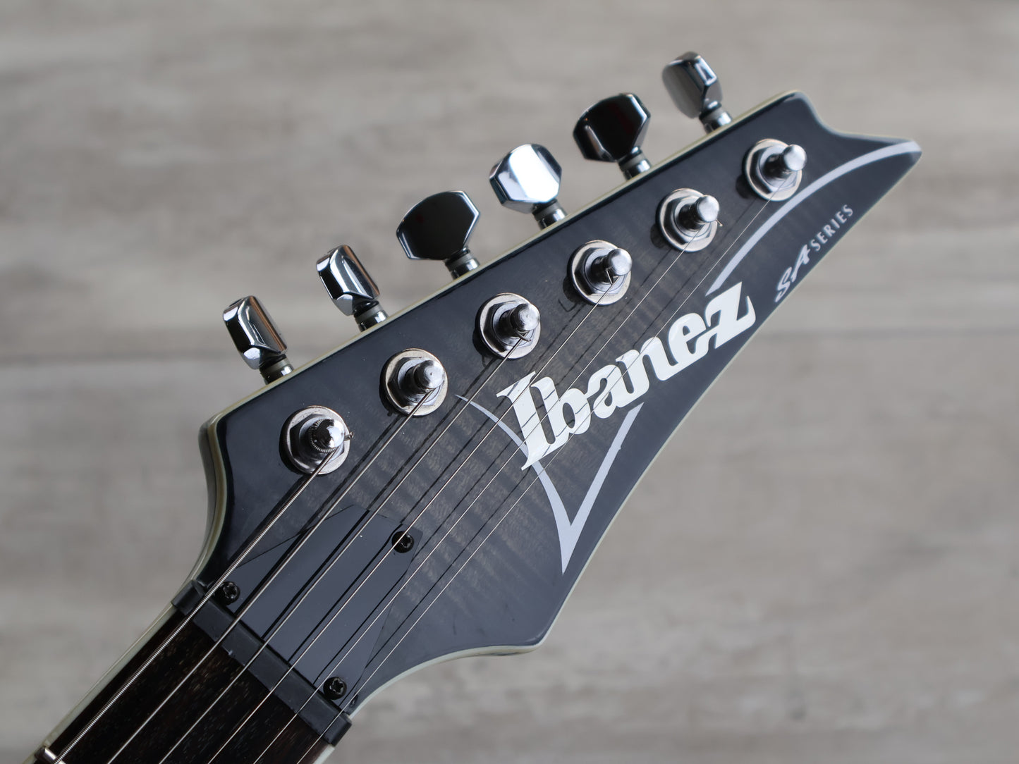 2006 Ibanez SAS36FM HSS S-Series Superstrat (Transparent Gray)