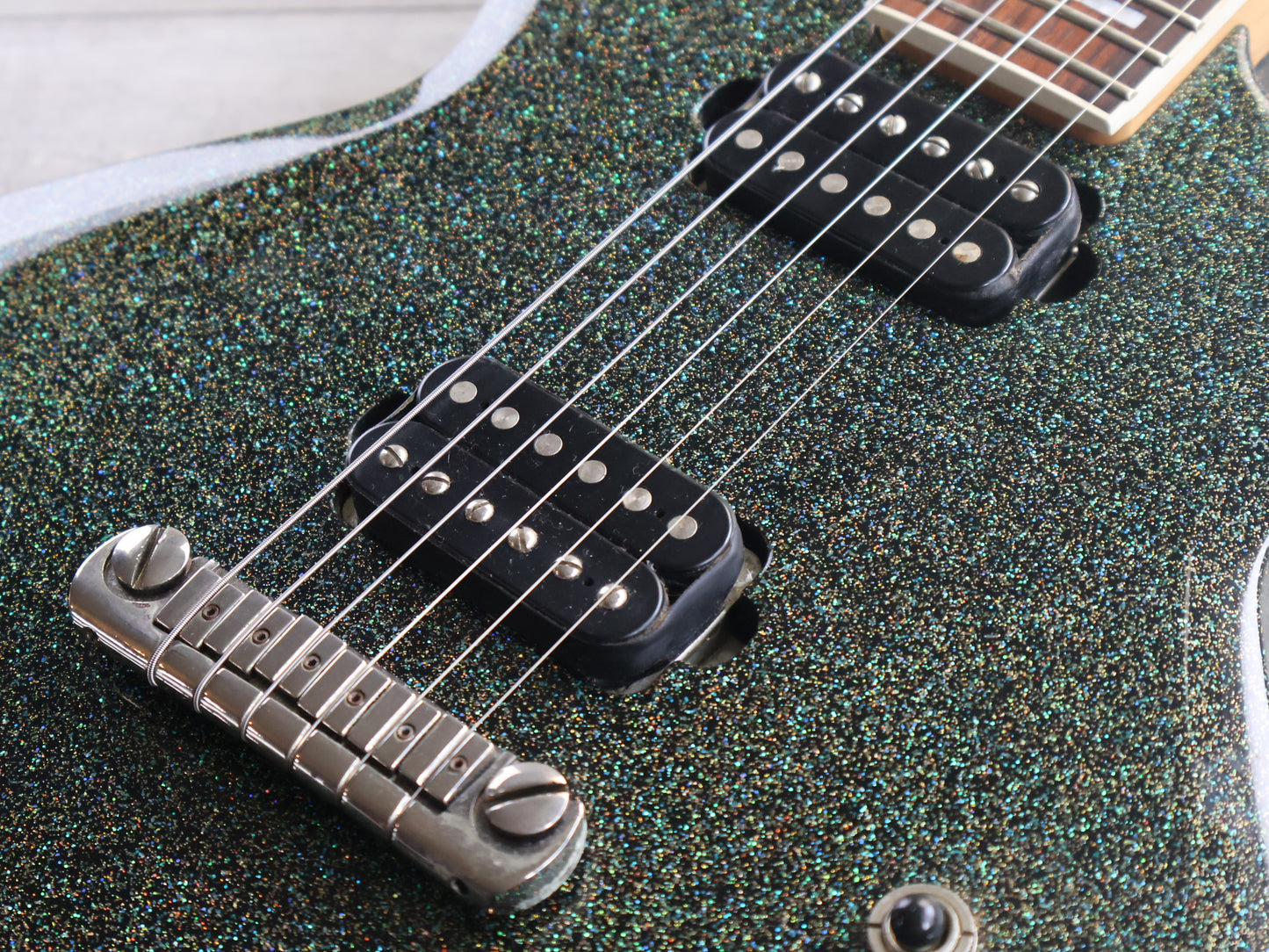 2000 Ibanez Japan AX520 Axstar Double Cutaway (Flaked Rainbow)