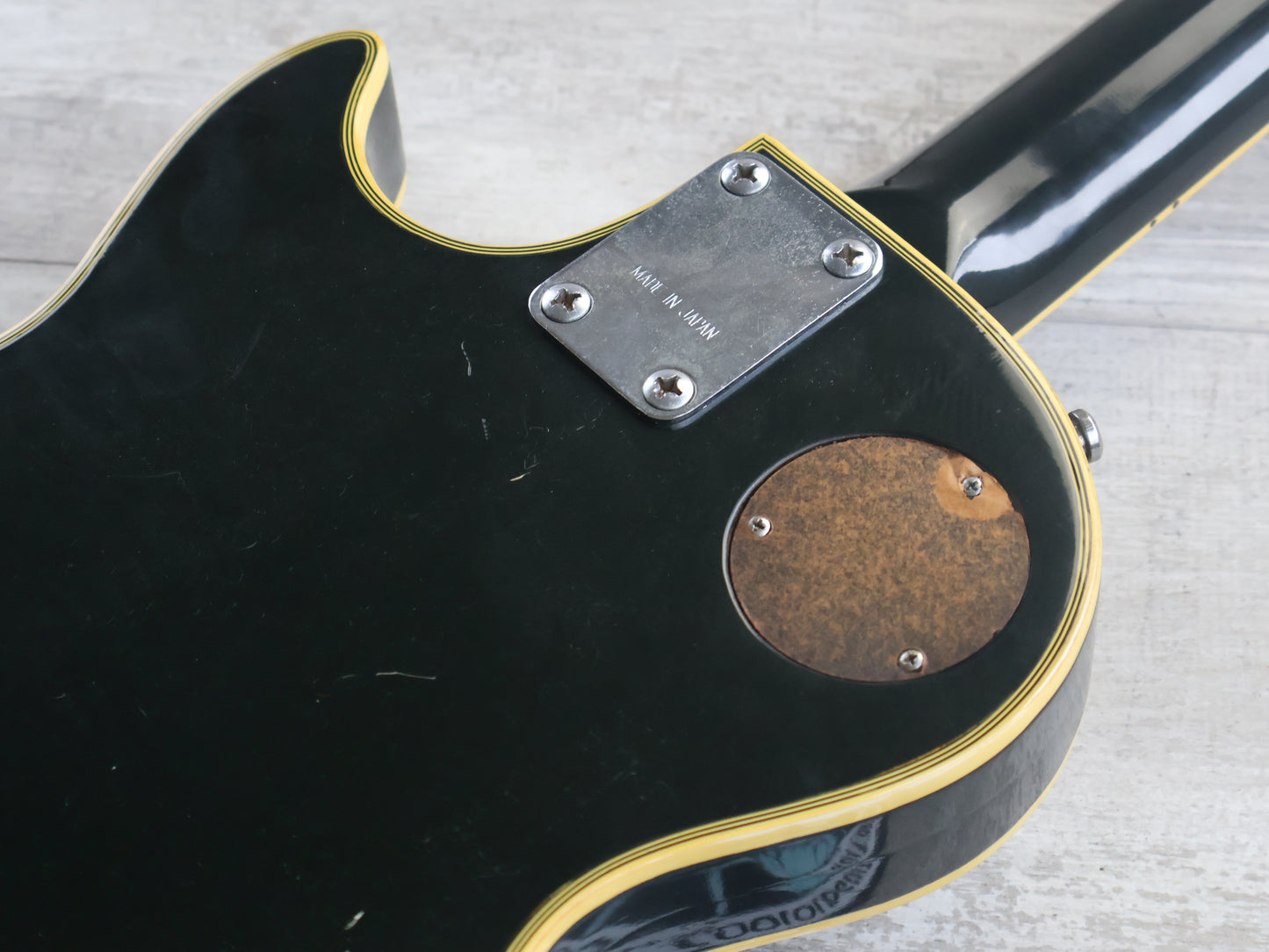 1974 Greco Japan EG-480B Les Paul Custom (Ebony)