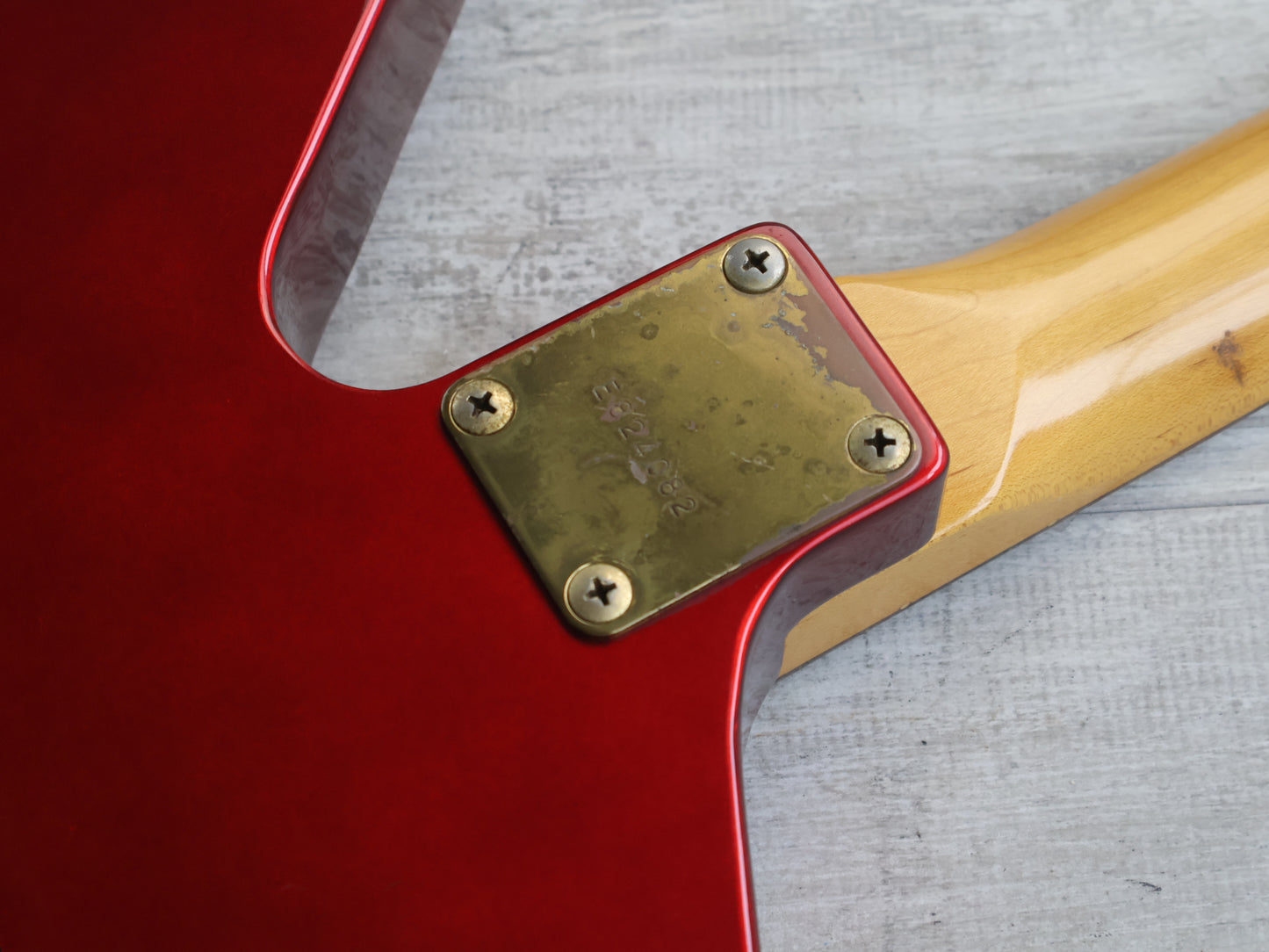 1982 Greco Japan "Super Real" Custom Order Random Star (Candy Apple Red)
