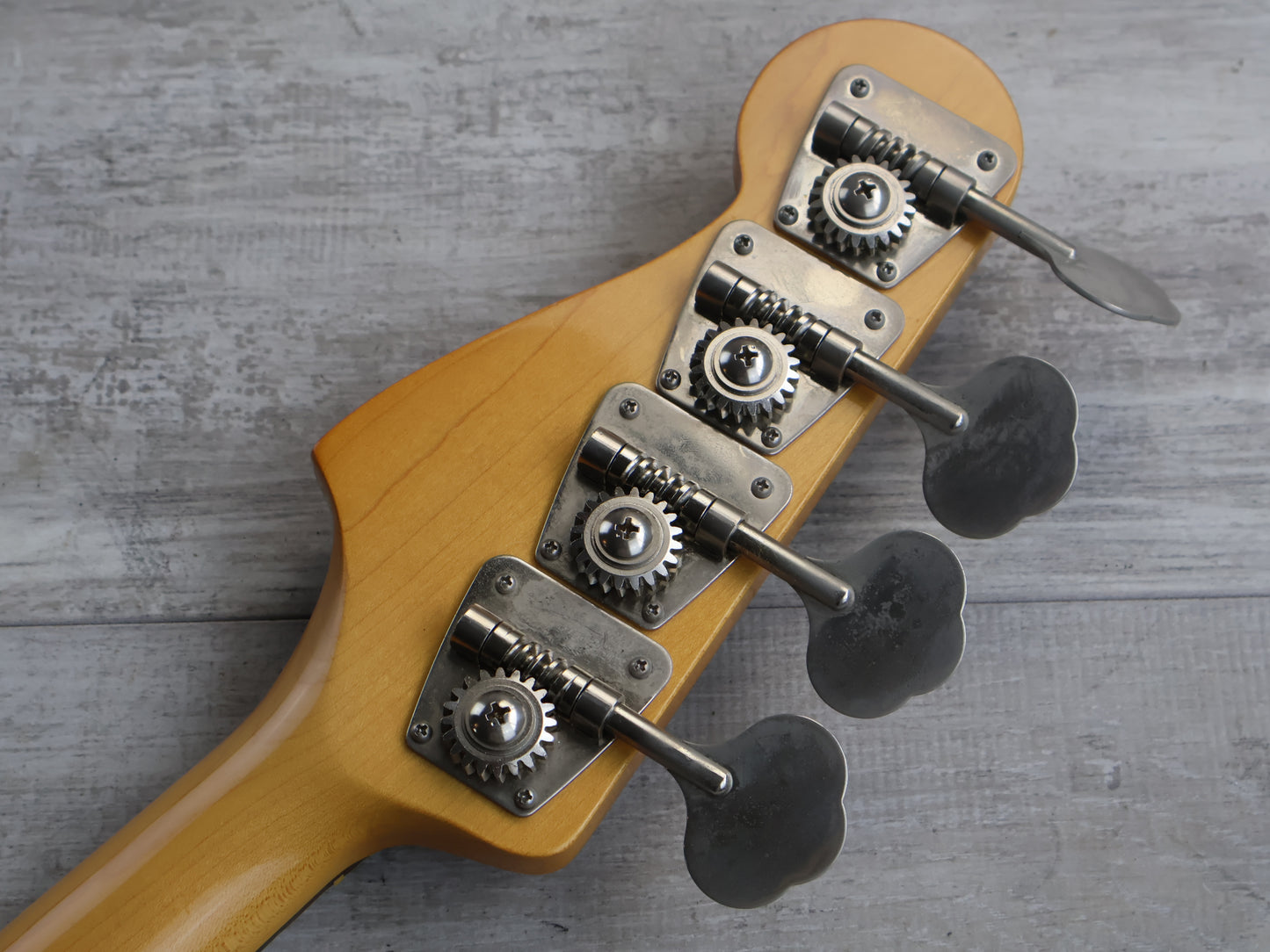 1982 Fernandes Japan RJB-FL Revival Series Fretless Jazz Bass (Sunburst)