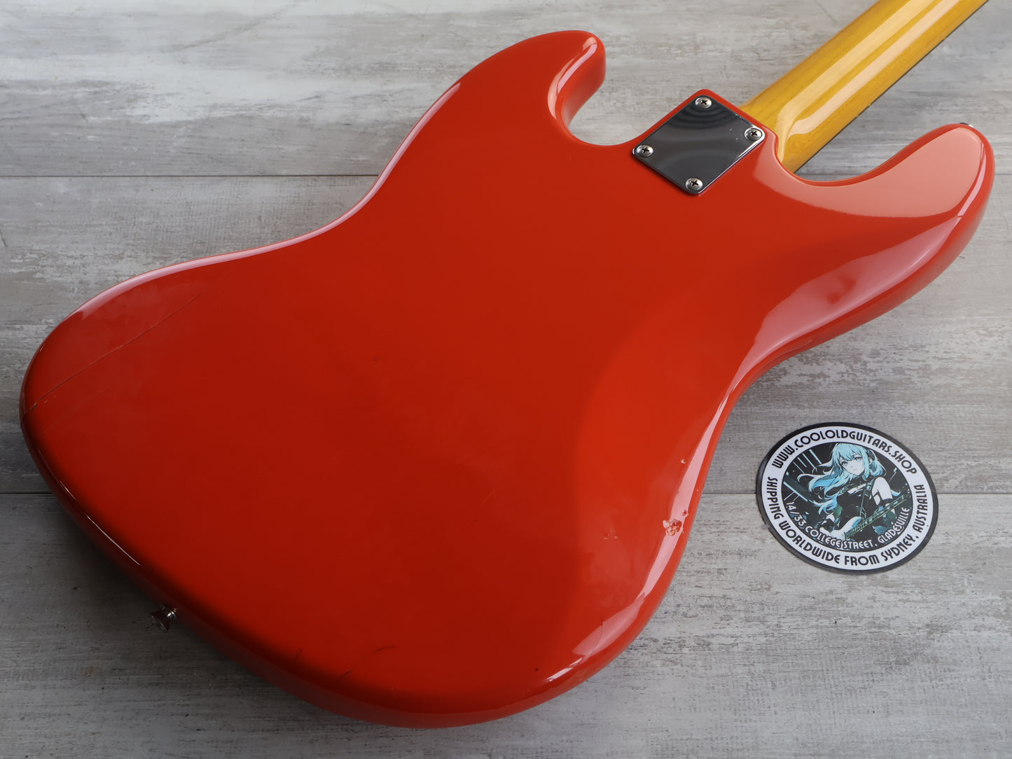 2002 Fender Japan JB62-58 '62 Reissue Jazz Bass (Fiesta Red)