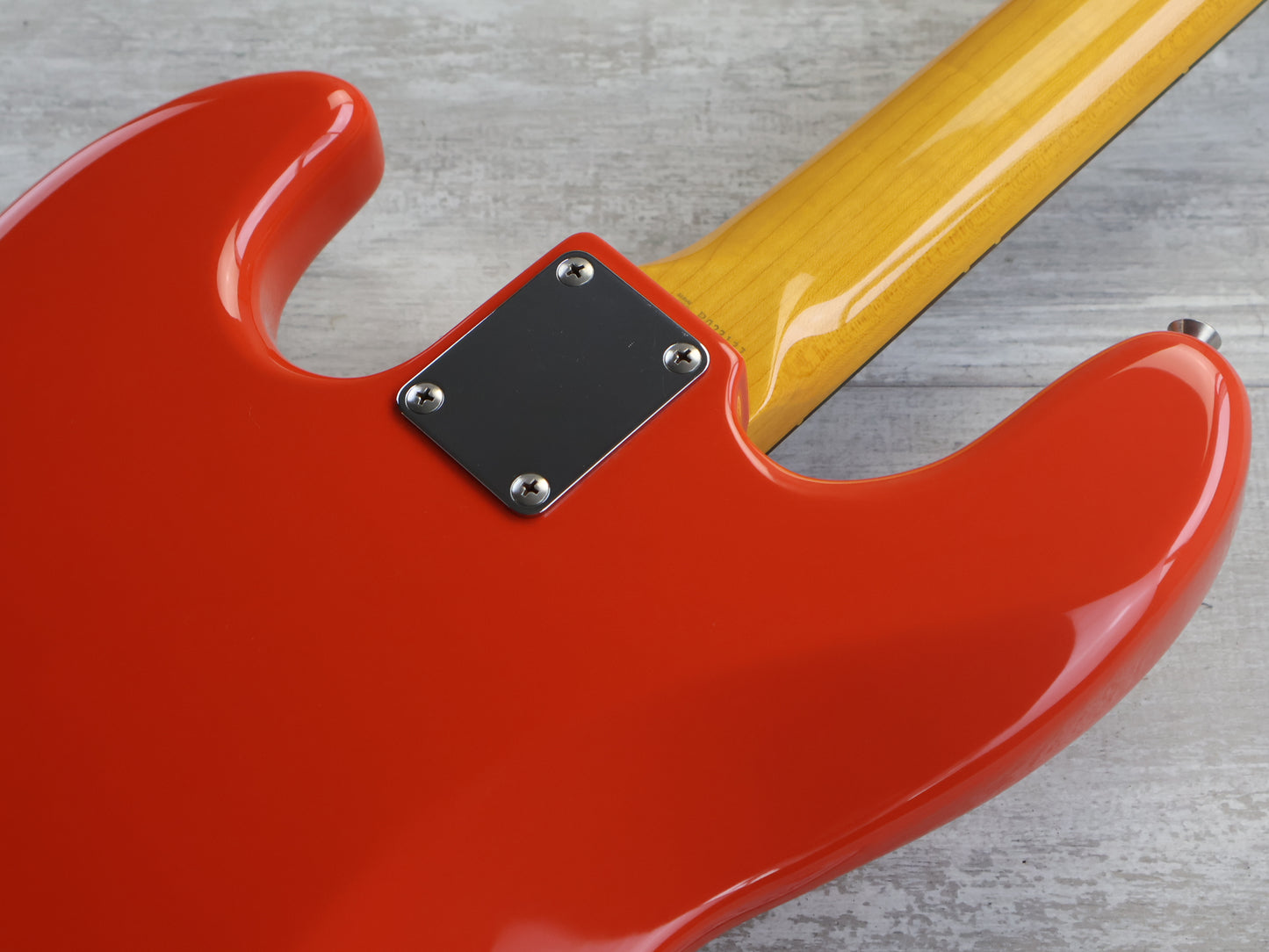 2002 Fender Japan JB62-58 '62 Reissue Jazz Bass (Fiesta Red)